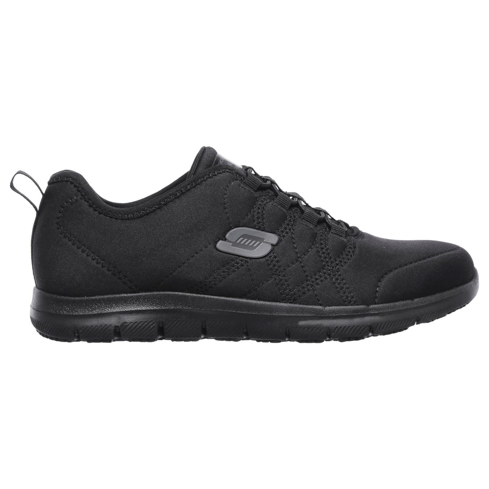 Skechers Workwear Ghenter Srelt Polyester Women's Black Safety Trainers