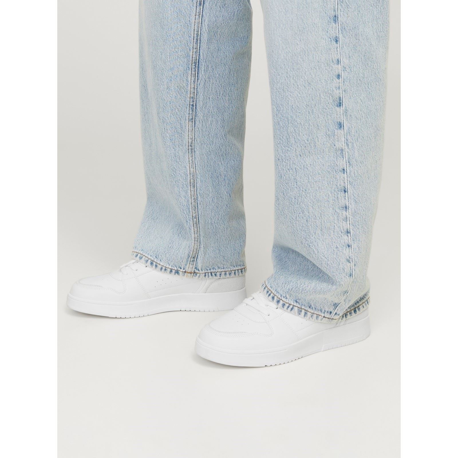 Jack & Jones Ealing Polyurethane Men's White Silver Trainers