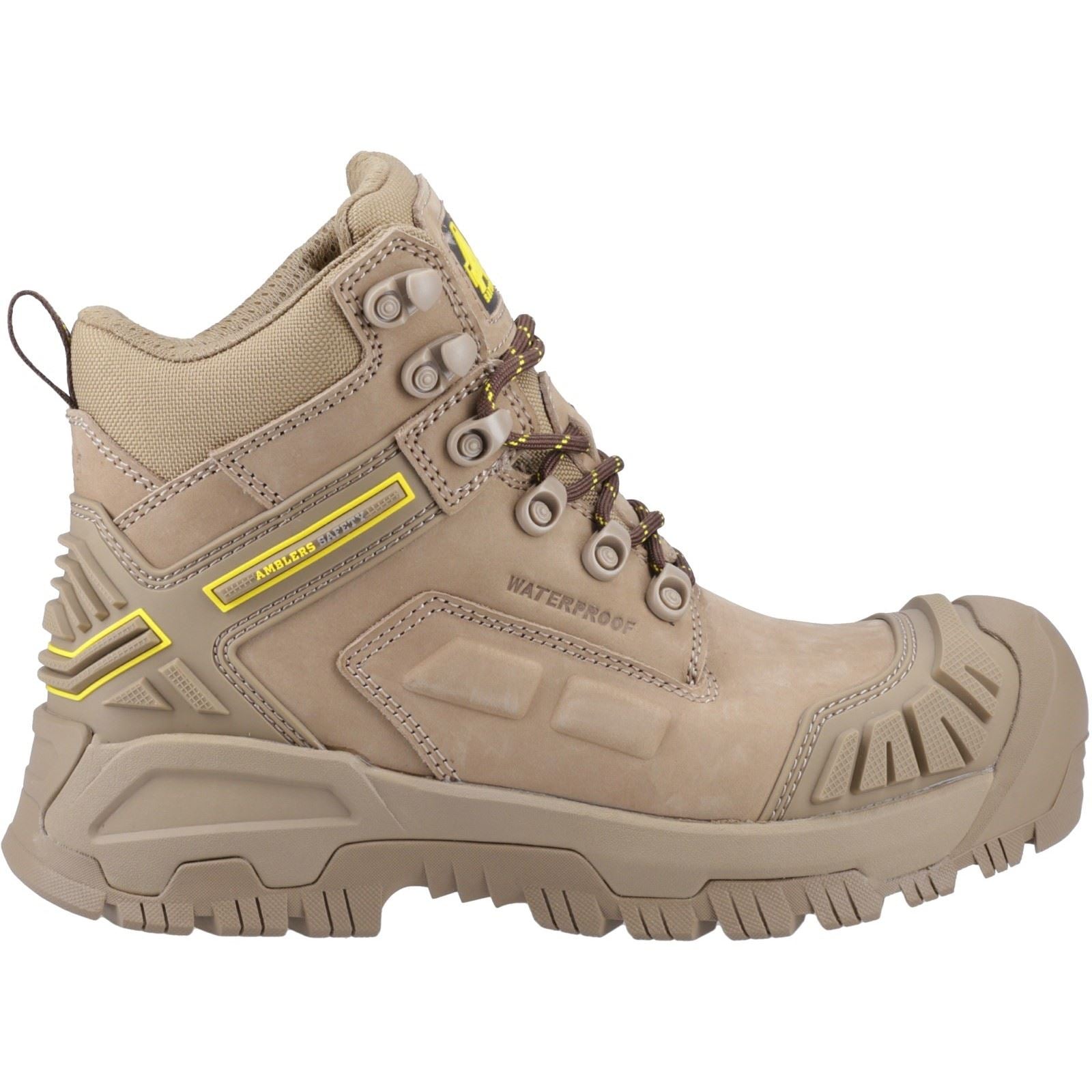 Amblers Safety Men's AS965C Stone Safety Boot in Stone