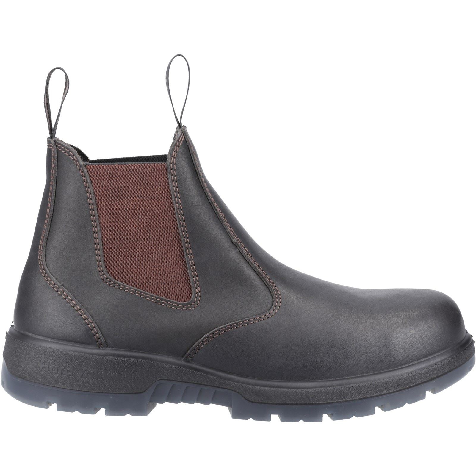 Hard Yakka Men's Outback Safety Dealer Boot in Brown