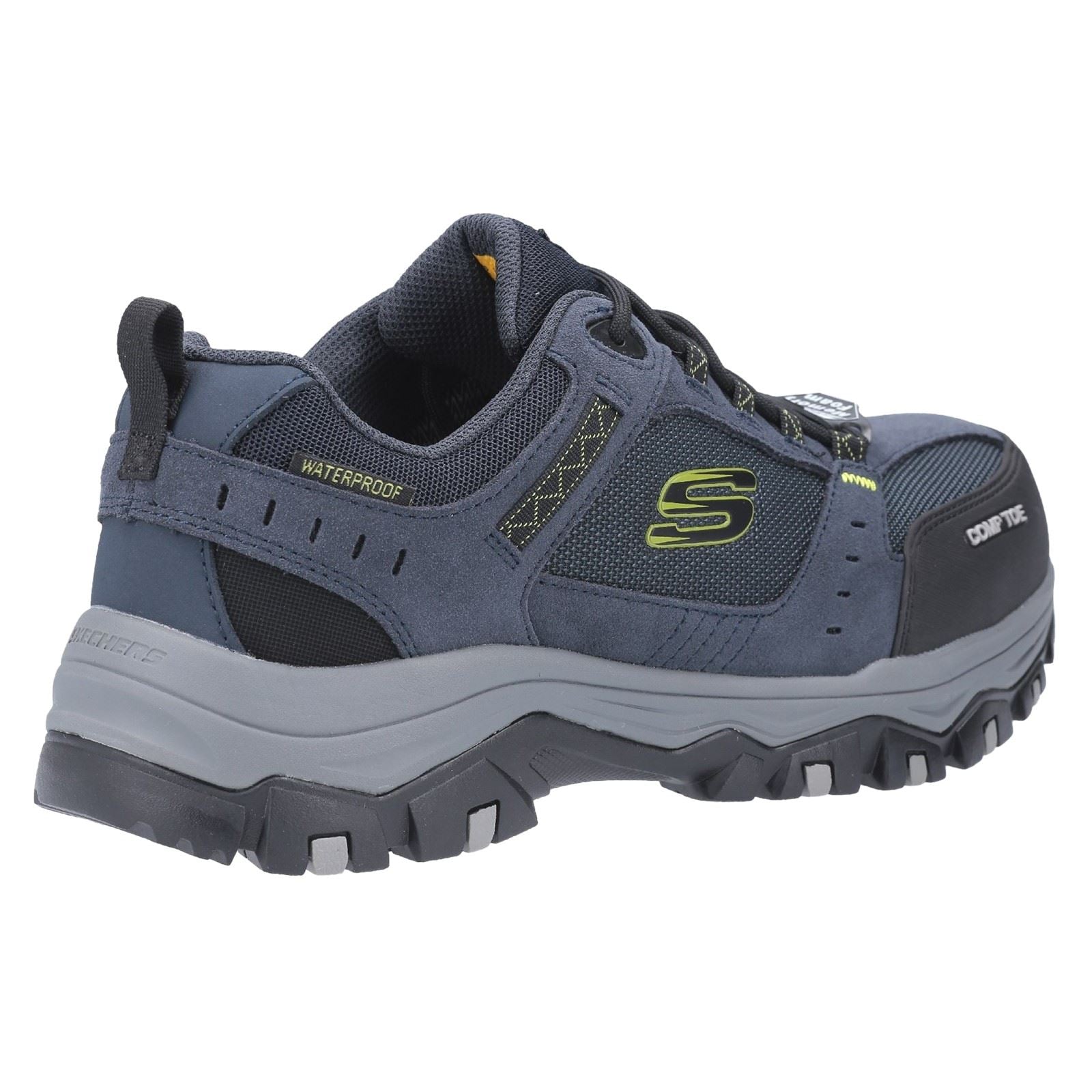 Skechers Workwear Greetah Suede Men's Navy/Black Safety Trainers