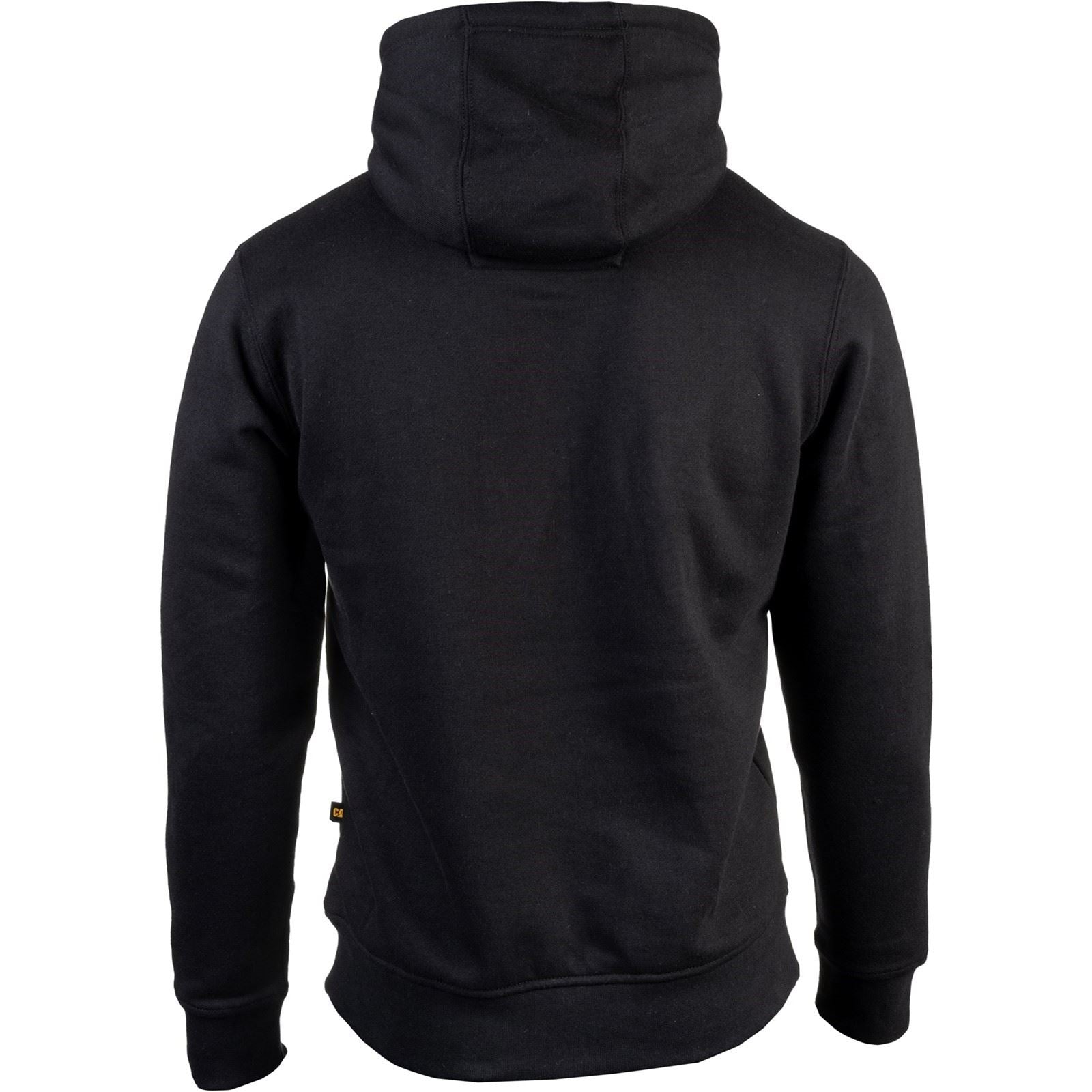 Caterpillar Men's Trademark Hooded Sweatshirt in Black