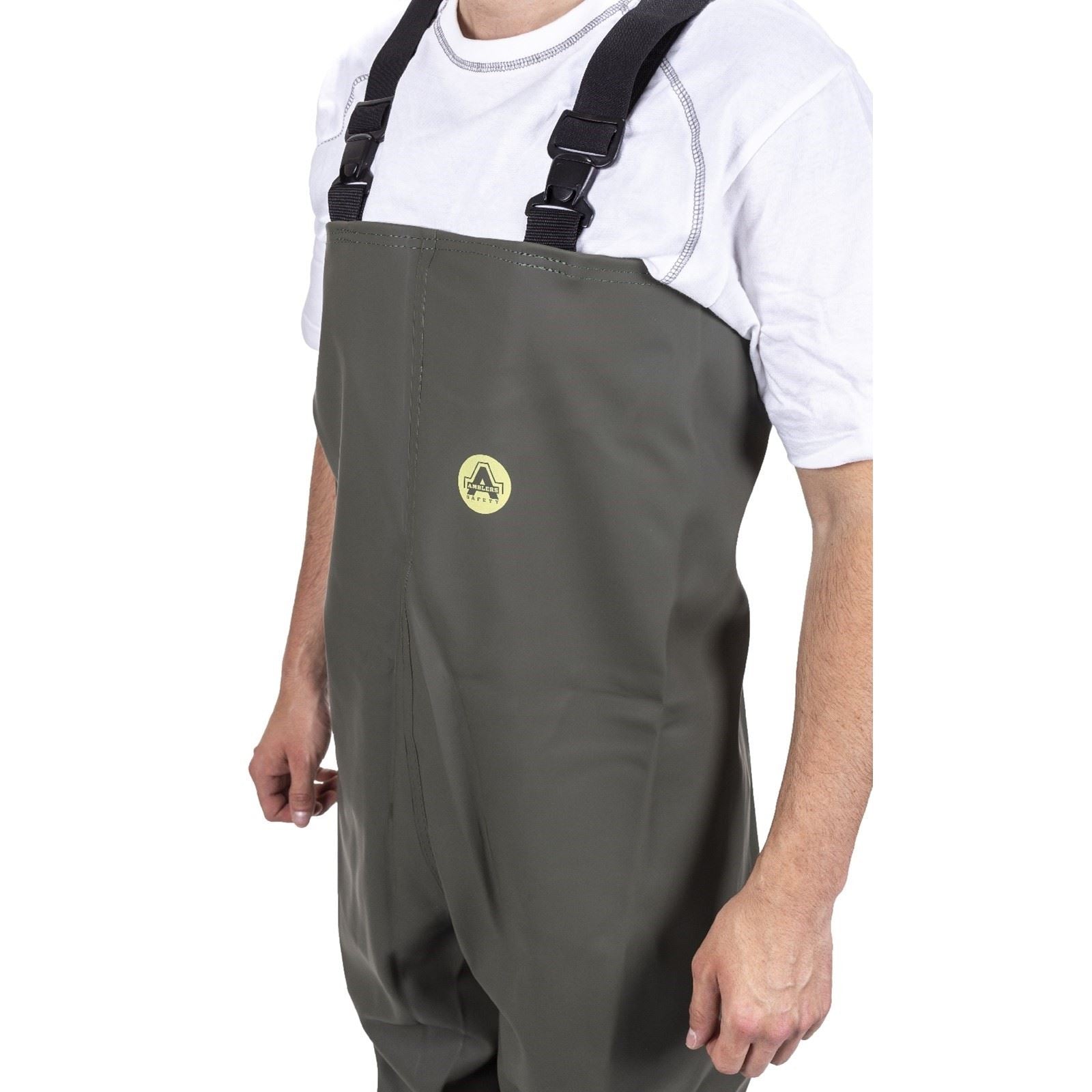 Amblers Safety Tyne Chest Safety Wader in Green
