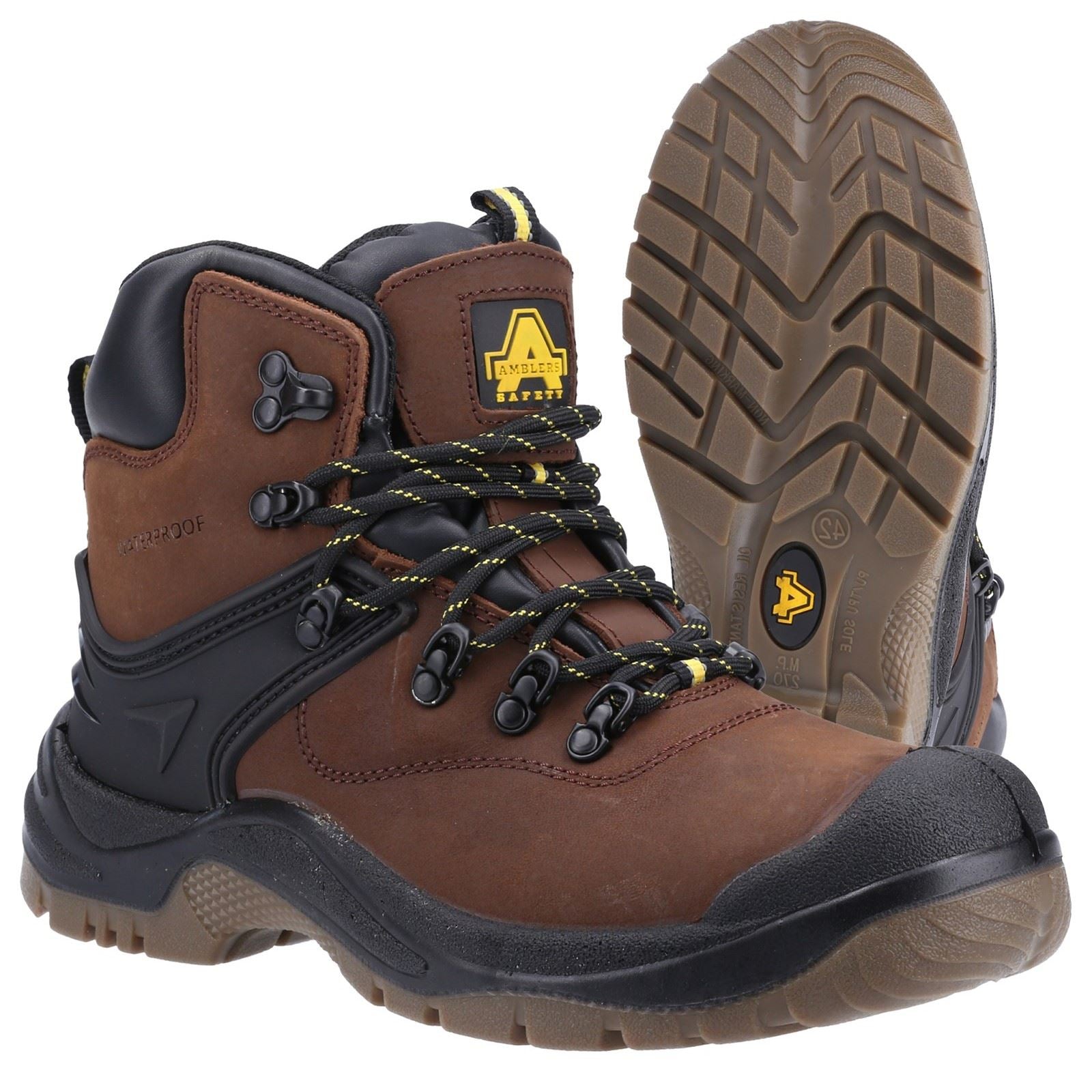 Amblers Safety FS197 Safety Boot in Brown