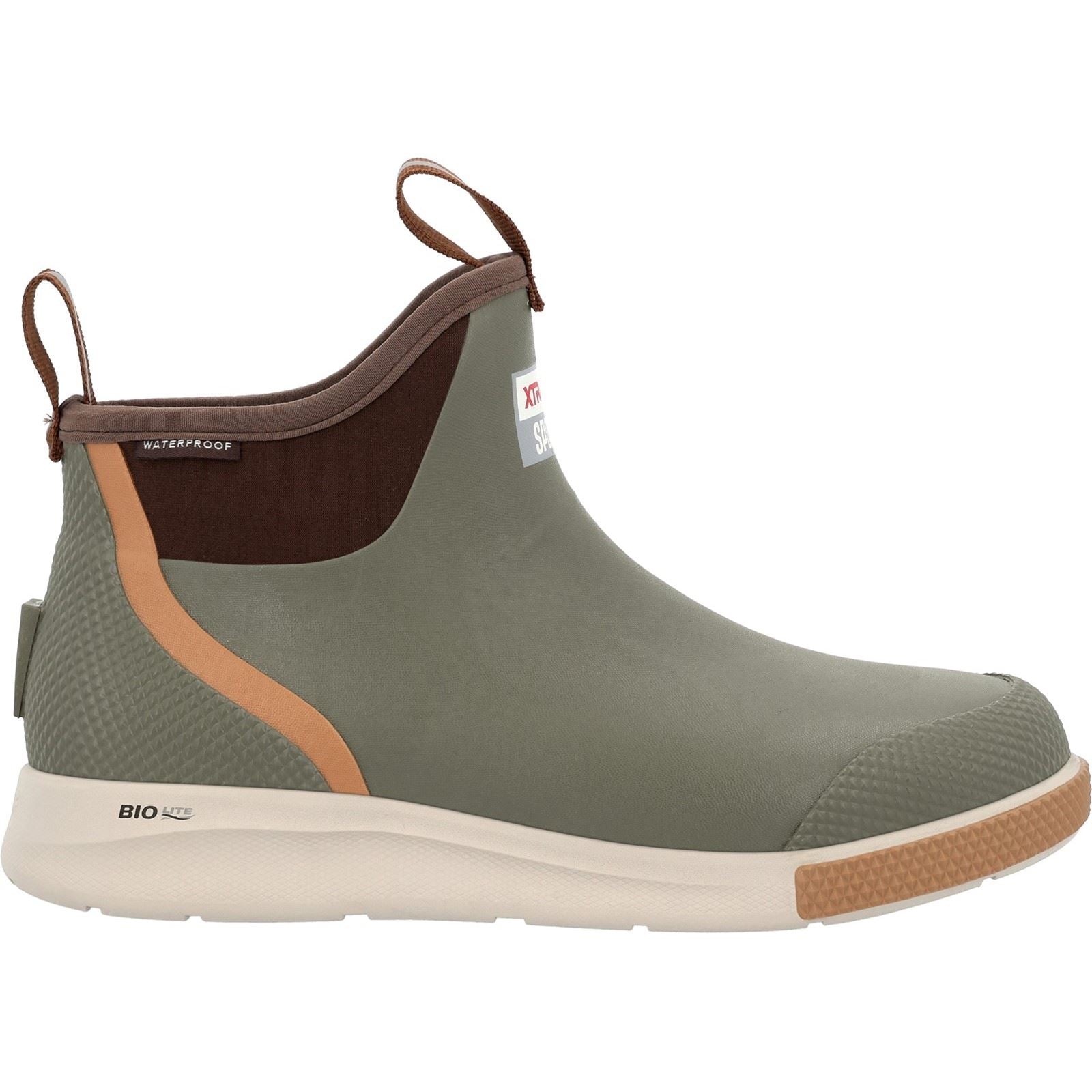 Xtratuf Men's Ankle Deck Boot Sport in Olive