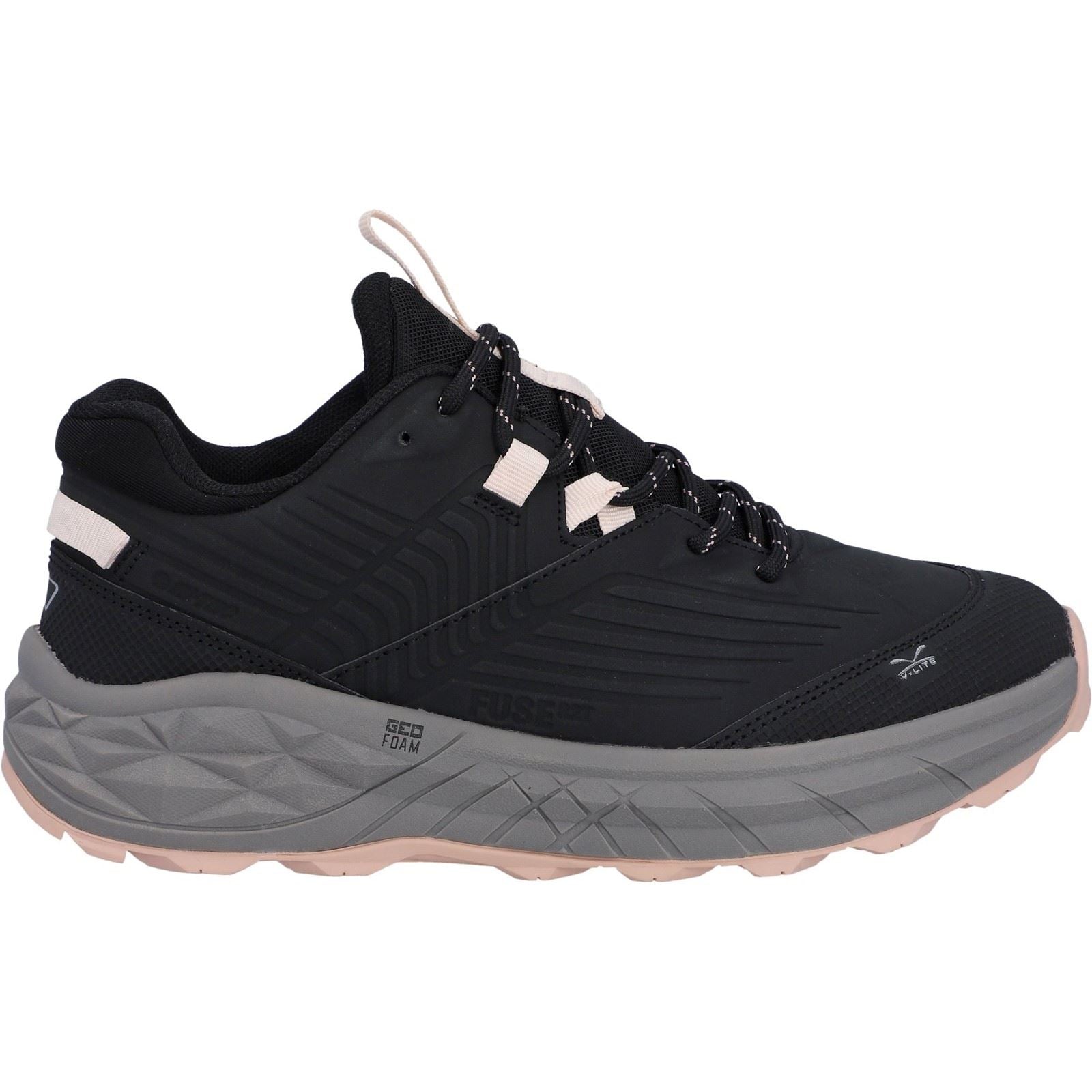 Hi-Tec Fuse Trek Polyester Women's Black/Steeple Grey/Cameo Rose Trainers