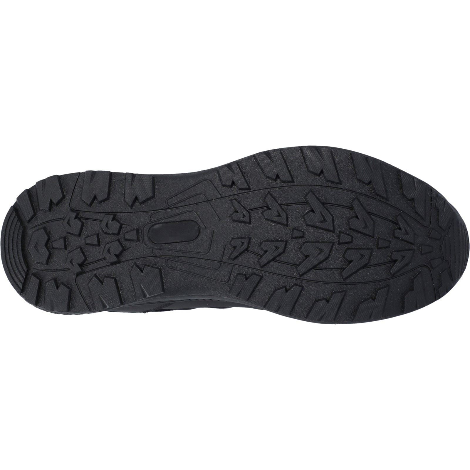 Hi-Tec Stealth Low Polyester Men's Black/Dark Grey Hiking Boots