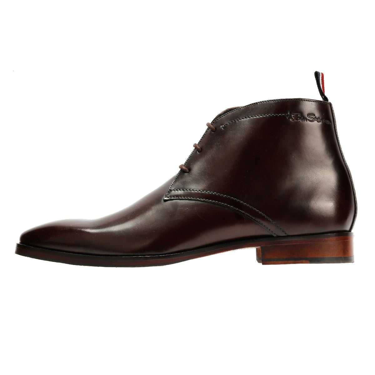 Ben Sherman London Brush Off Leather Men's Brown Boots