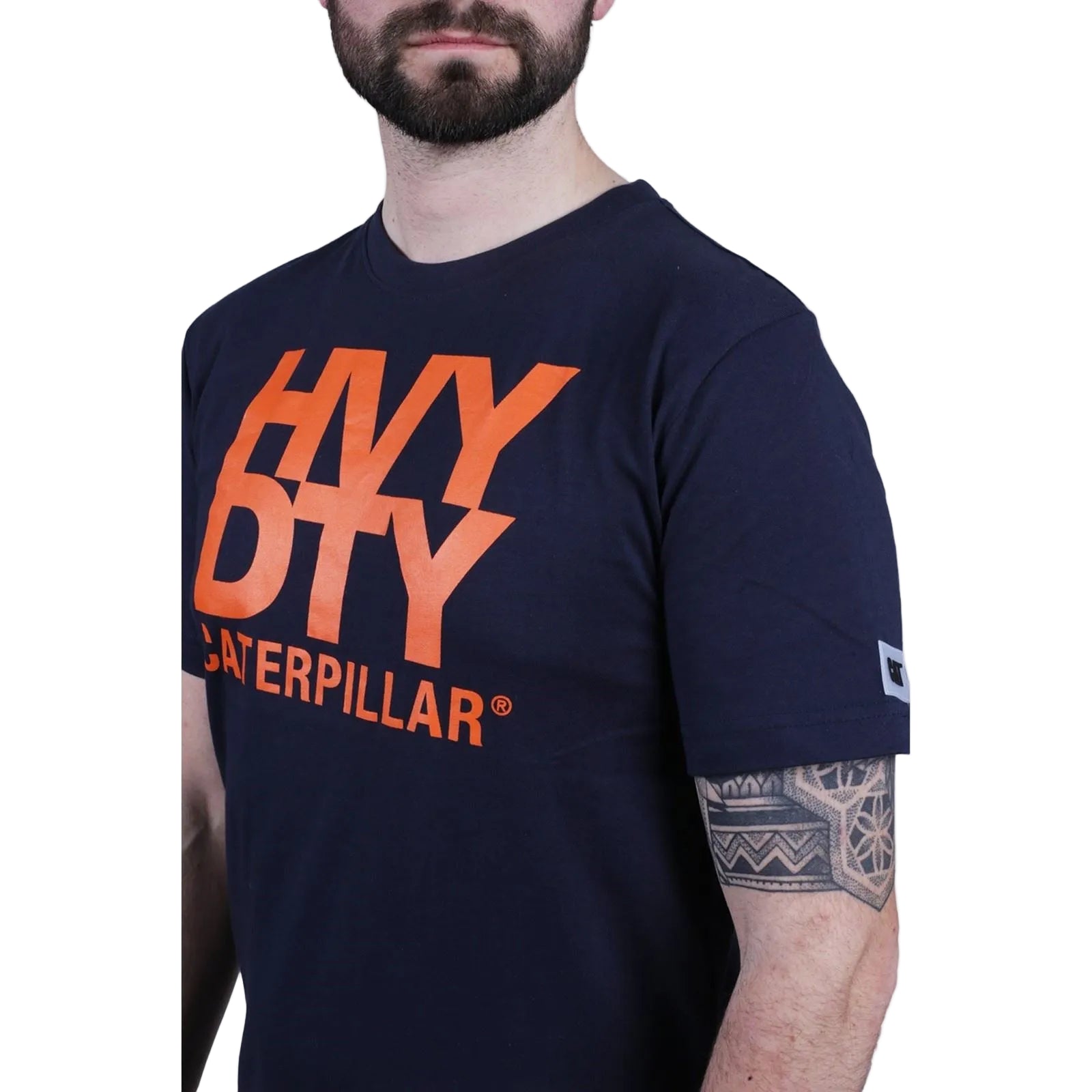 Caterpillar Men's Heavy Duty Tee in Eclipse