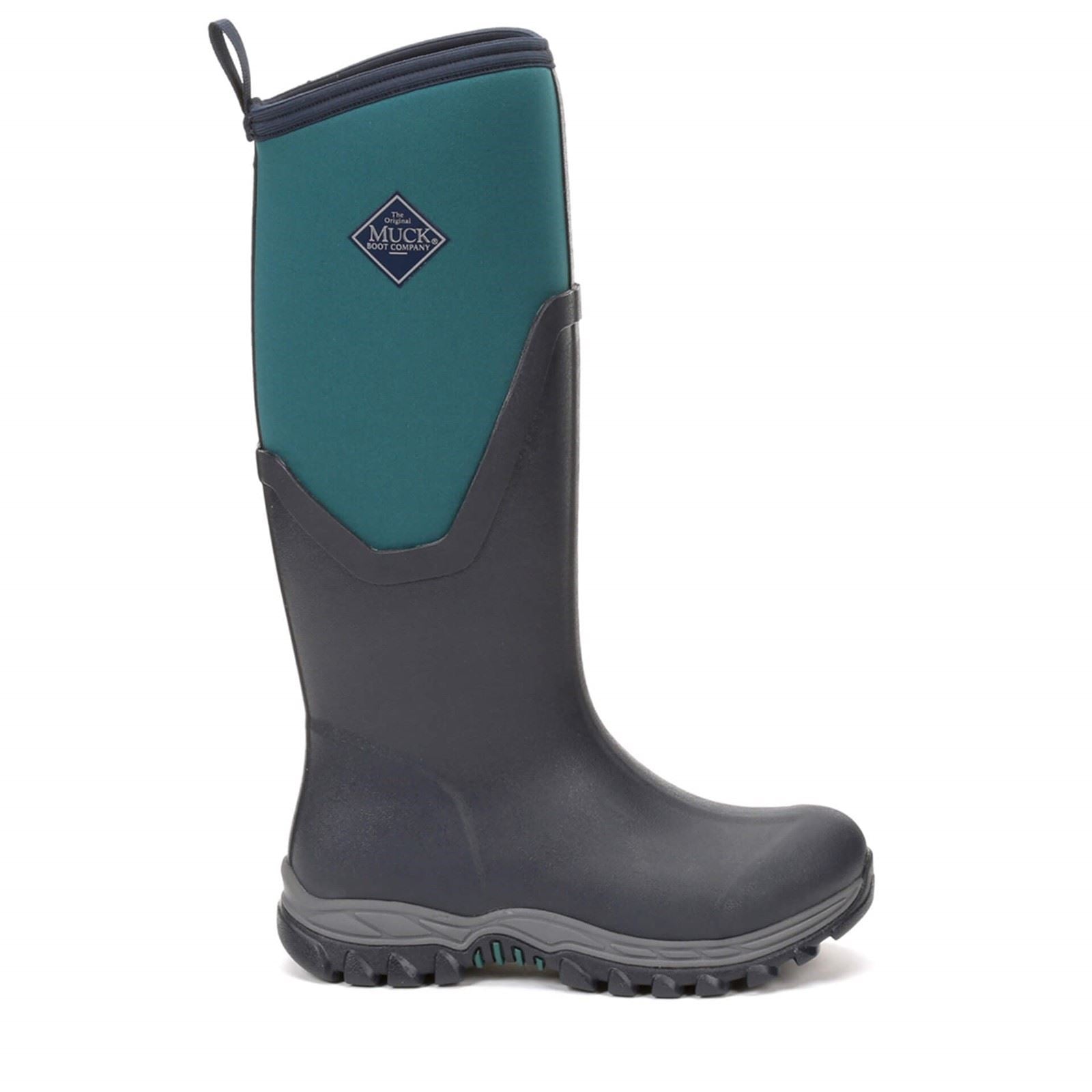 Muck Boots Women's MB Arctic Sport II Tall Wellingtons in Navy/Spruce