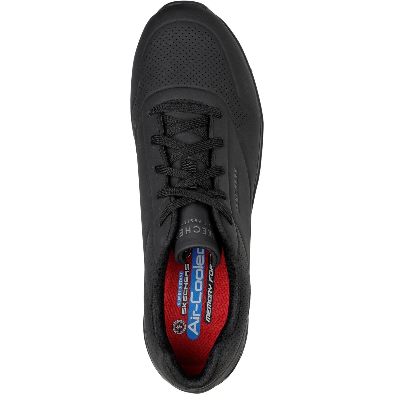 Skechers Workwear Work Relaxed Fit: Uno SR - Sutal Men's Black Safety Trainers