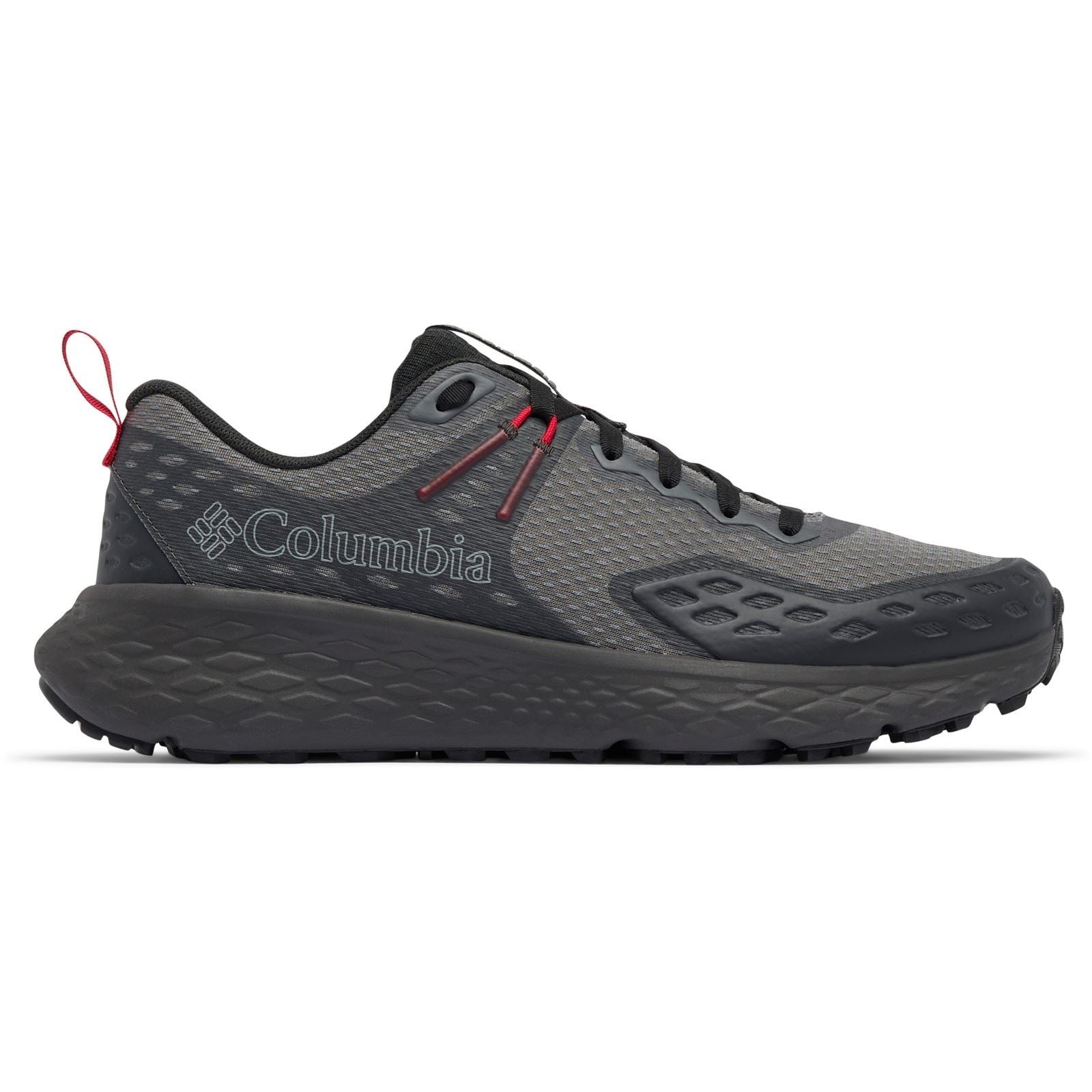 Columbia Konos TRS Polyester Men's Grey/Red Hiking Boots