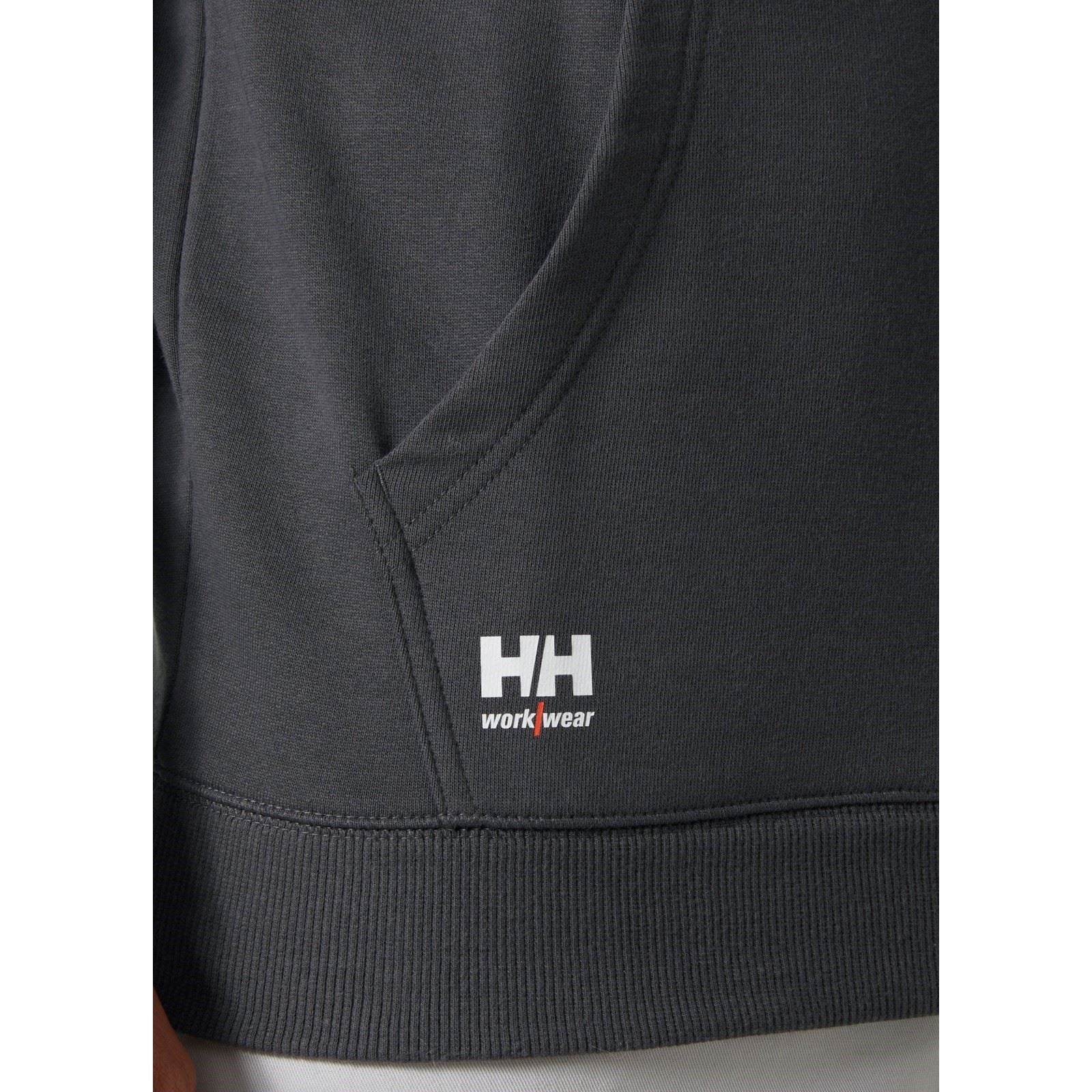 Helly Hansen Workwear Men's Classic Hoodie in Dark Grey
