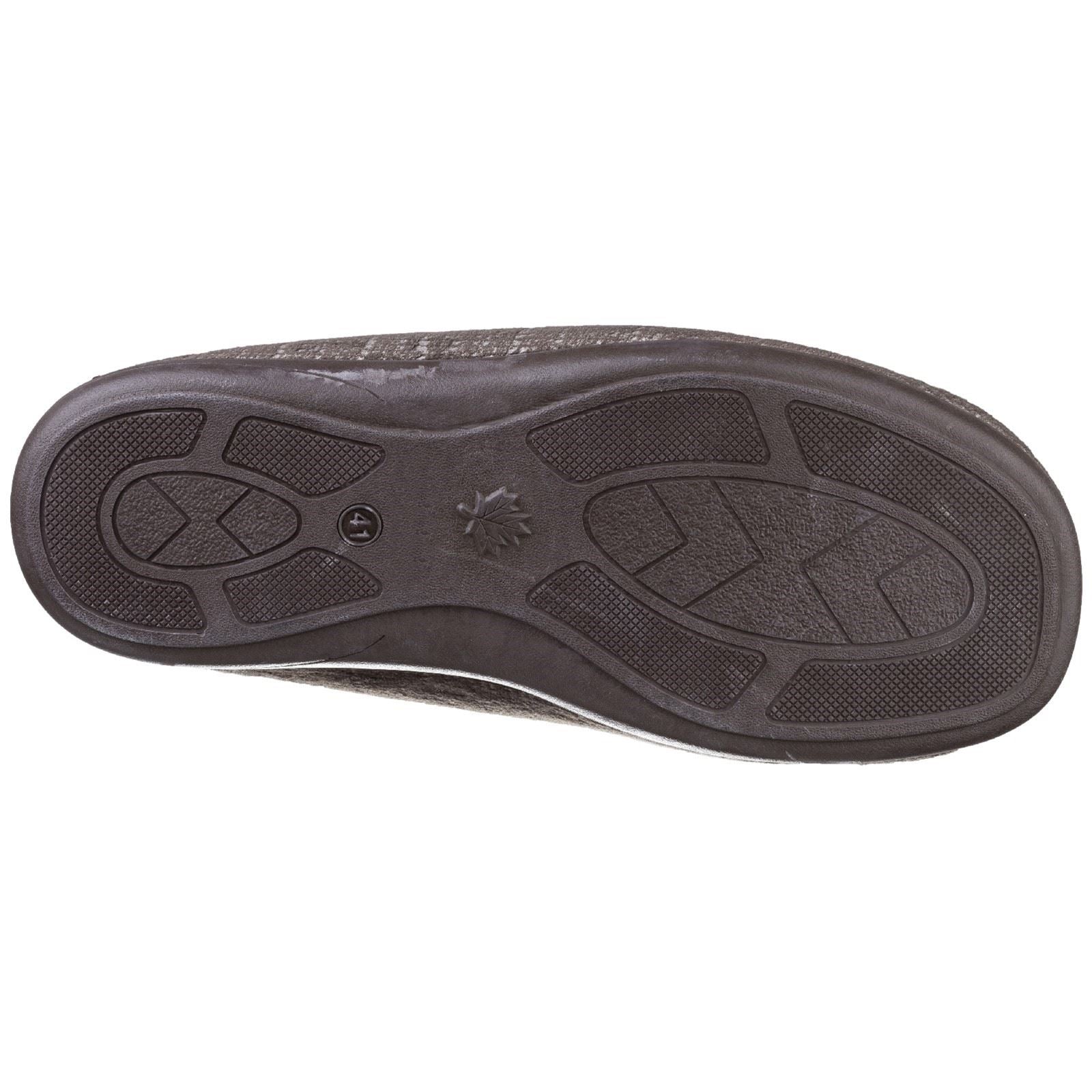 Cotswold Men's Stanley Loafer Slipper in Brown