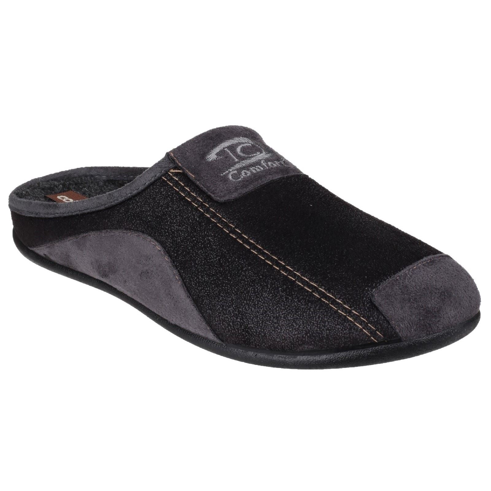 Cotswold Men's Westwell Slipper in Black