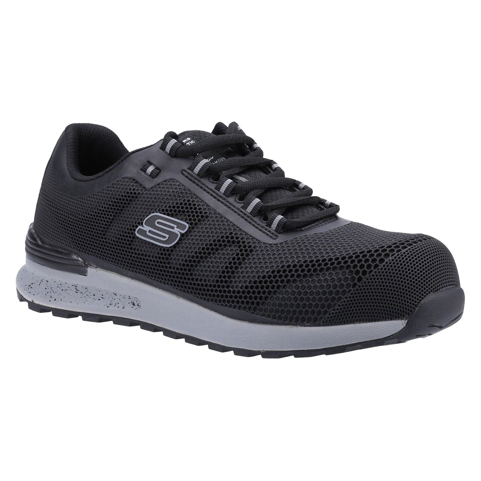 Skechers Workwear Bulklin Bragoo Textile Men's Black Safety Trainers