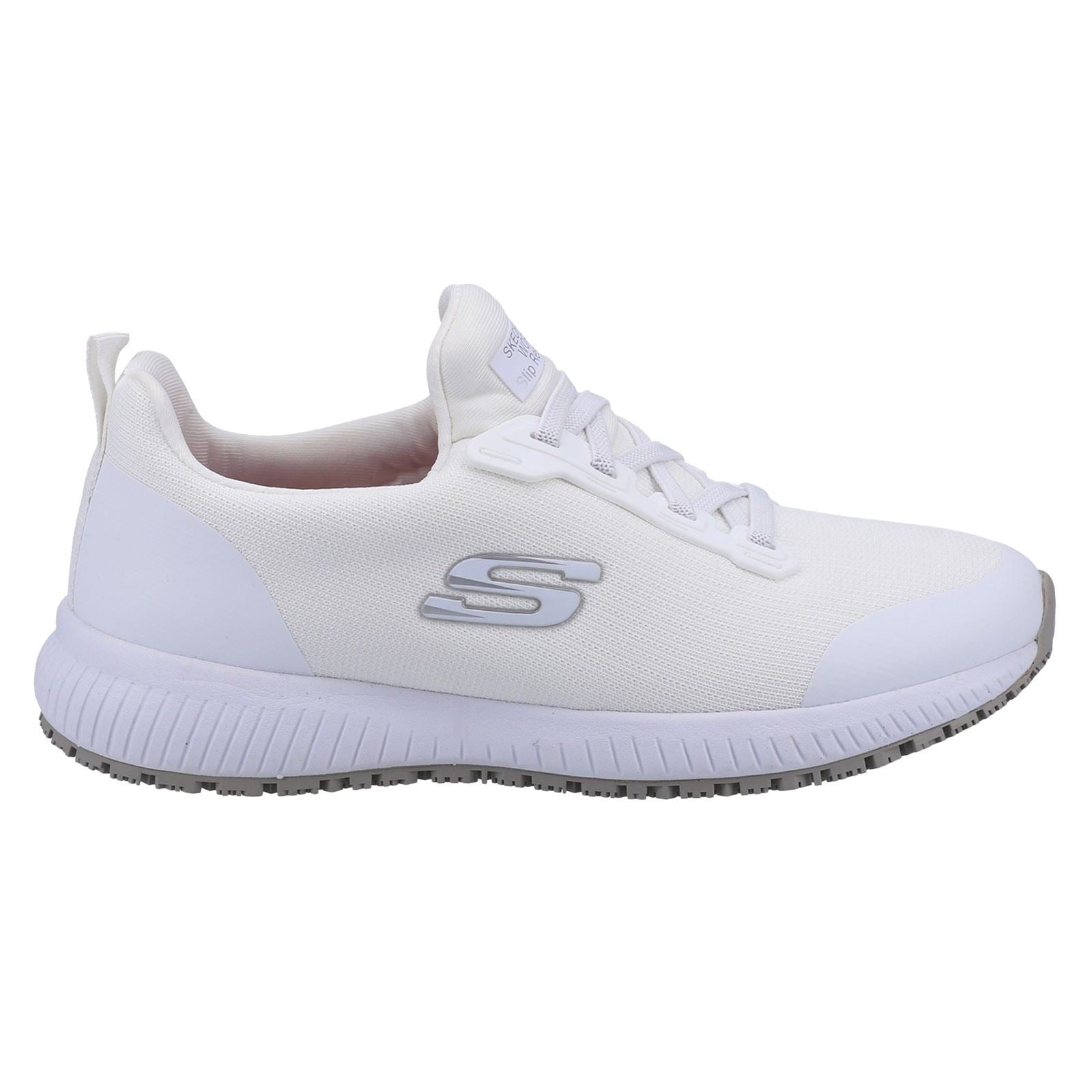 Skechers Workwear Squad SR Textile Women's White Safety Trainers