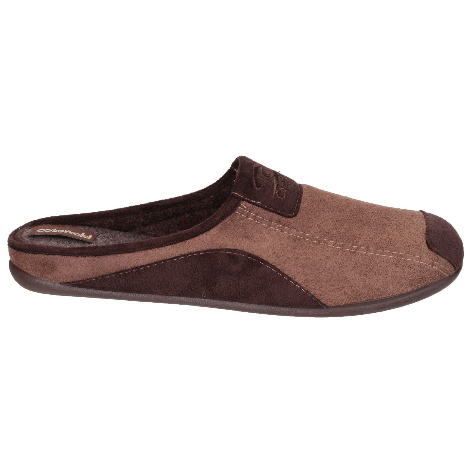 Cotswold Men's Westwell Slipper in Brown