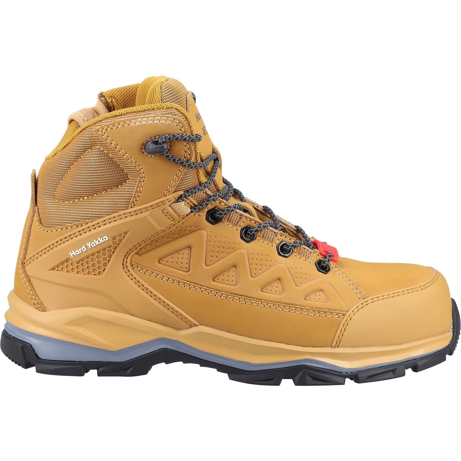 Hard Yakka Unisex Atomic PR Hybrid Side Zip Safety Boot in Wheat