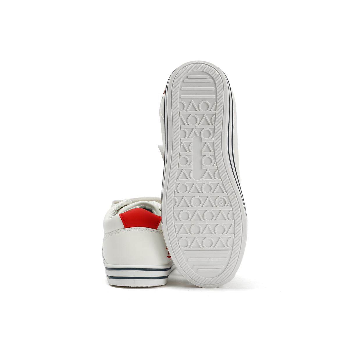 Penguin Junior Rainbow White Trainers