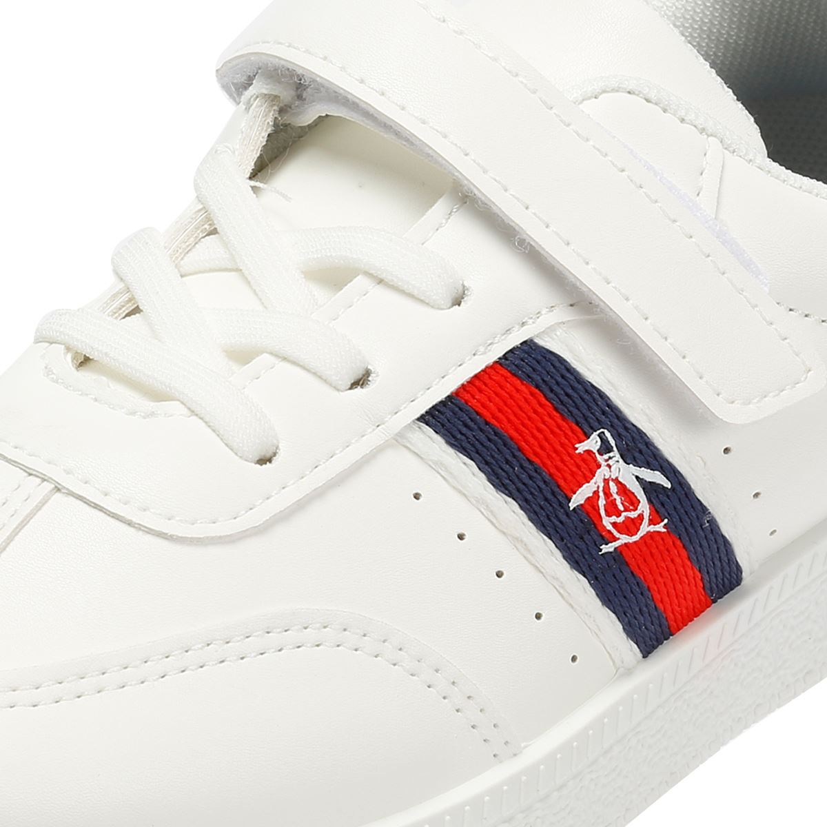Penguin Junior Soop White Trainers