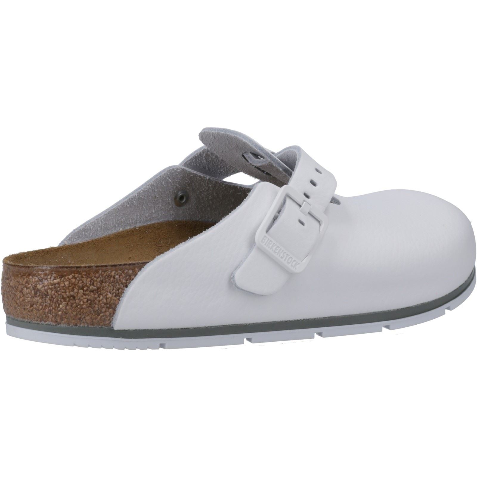 Birkenstock Women's Boston Pro Mule in White