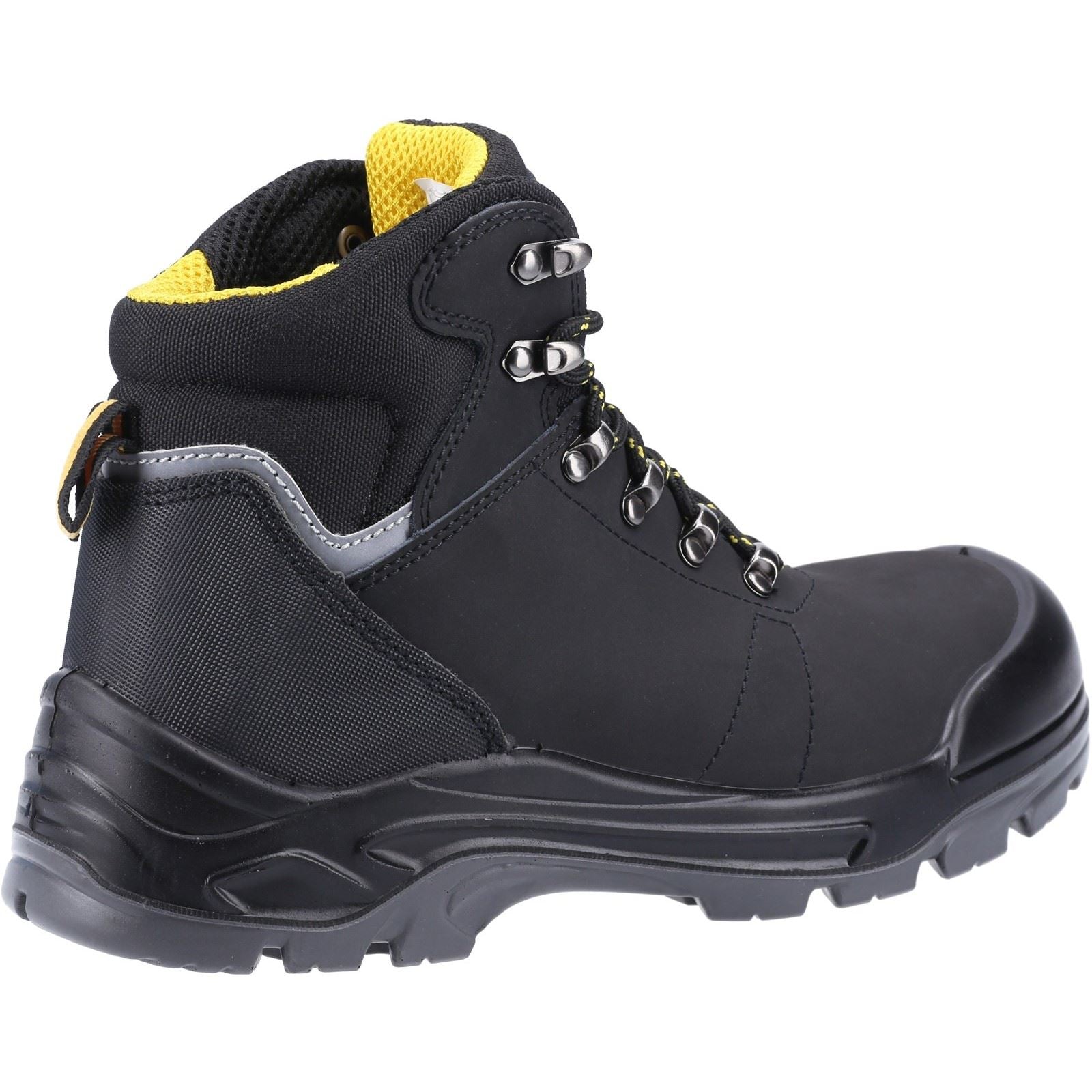 Amblers Safety AS252 Lightweight Water Resistant Leather Safety Boot in Black