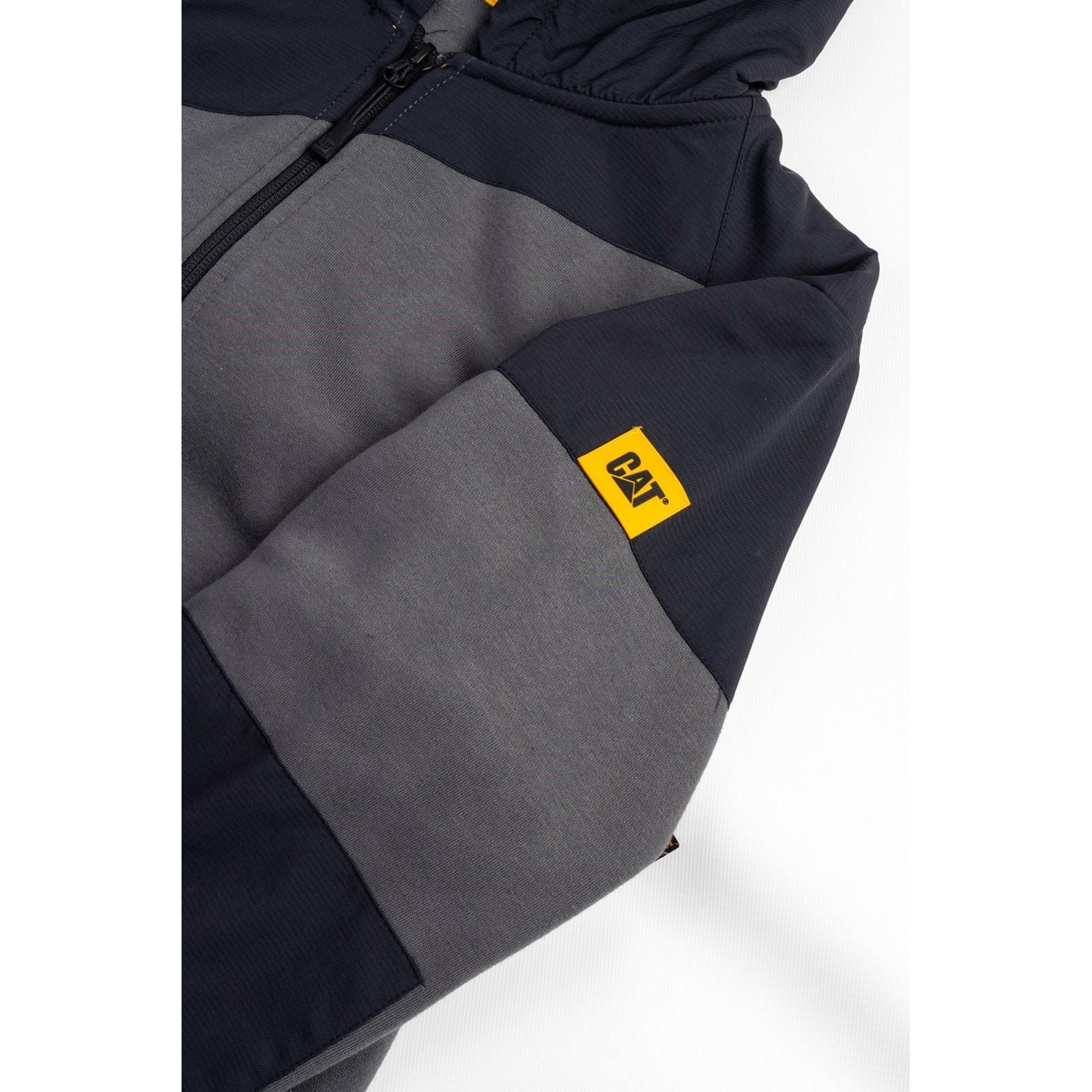 Caterpillar Men's Trade Sweatshirt in Dark Shadow-Black