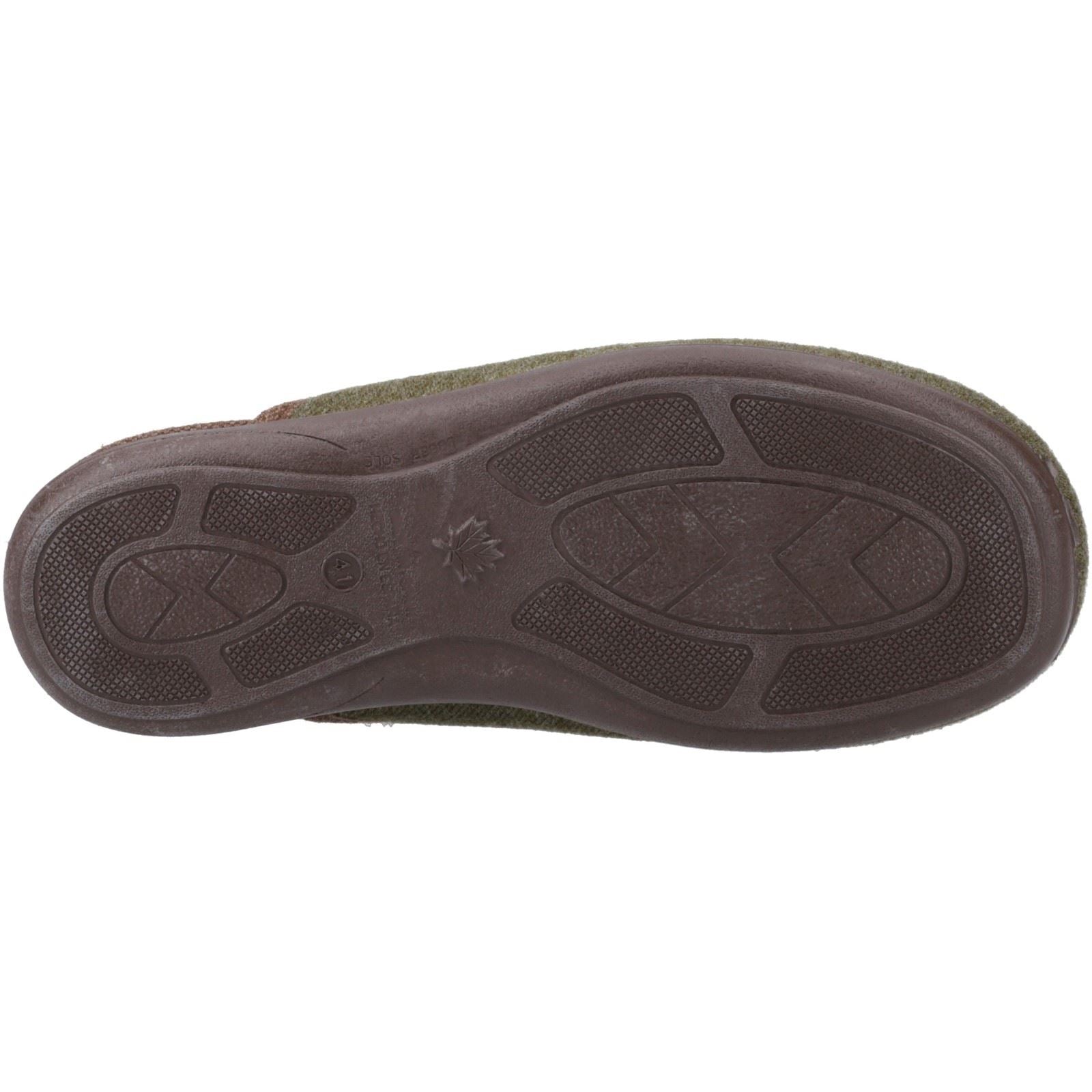 Cotswold Spelsbury Textile Men's Khaki Mules