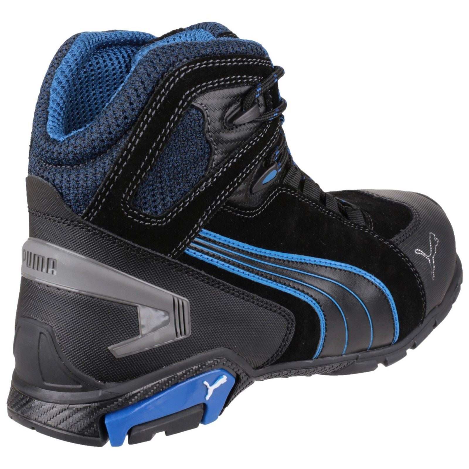 Puma Safety Men's Rio Mid Lace-up Safety Boot in Black