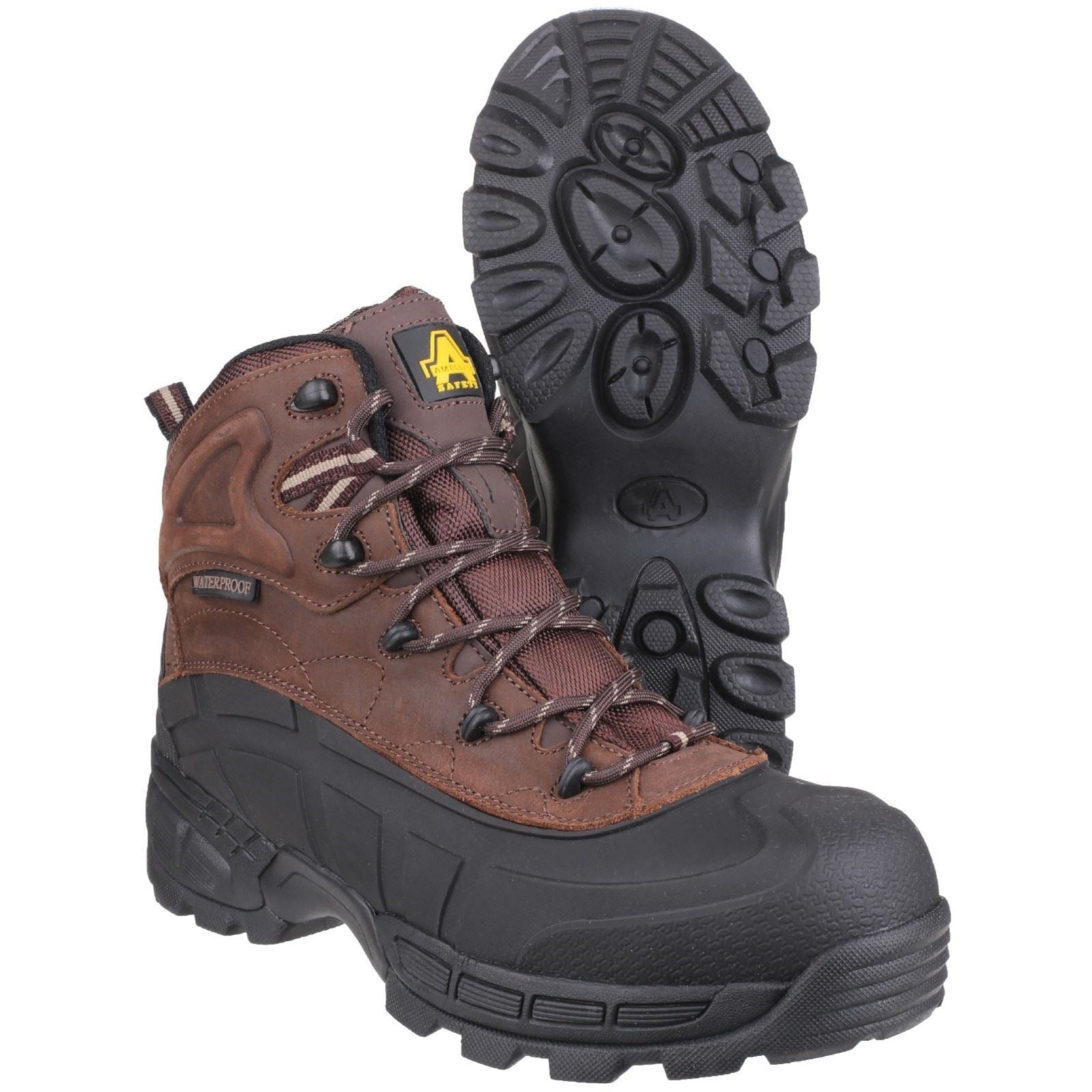 Amblers Safety FS430 Orca Hybrid Waterproof Non-Metal Safety Boot in Brown