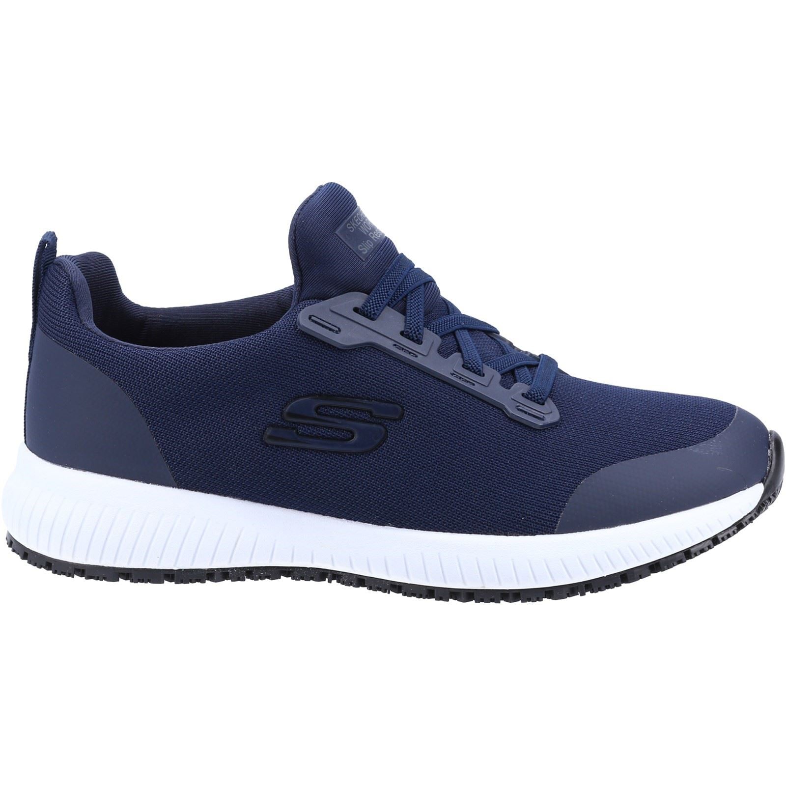 Skechers Workwear Squad SR Textile Women's Navy Safety Trainers