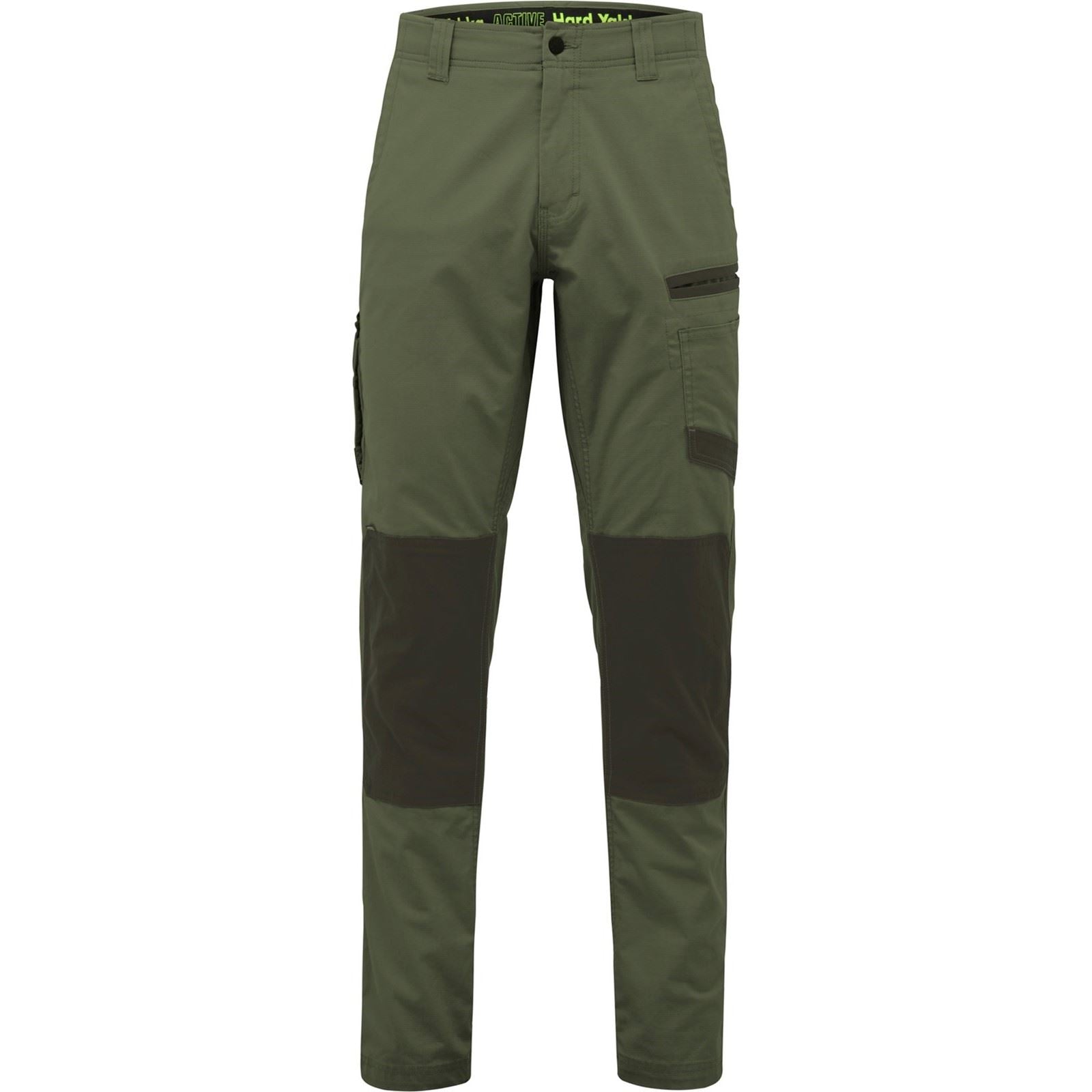 Hard Yakka Men's Raptor Active Pant in Military Green