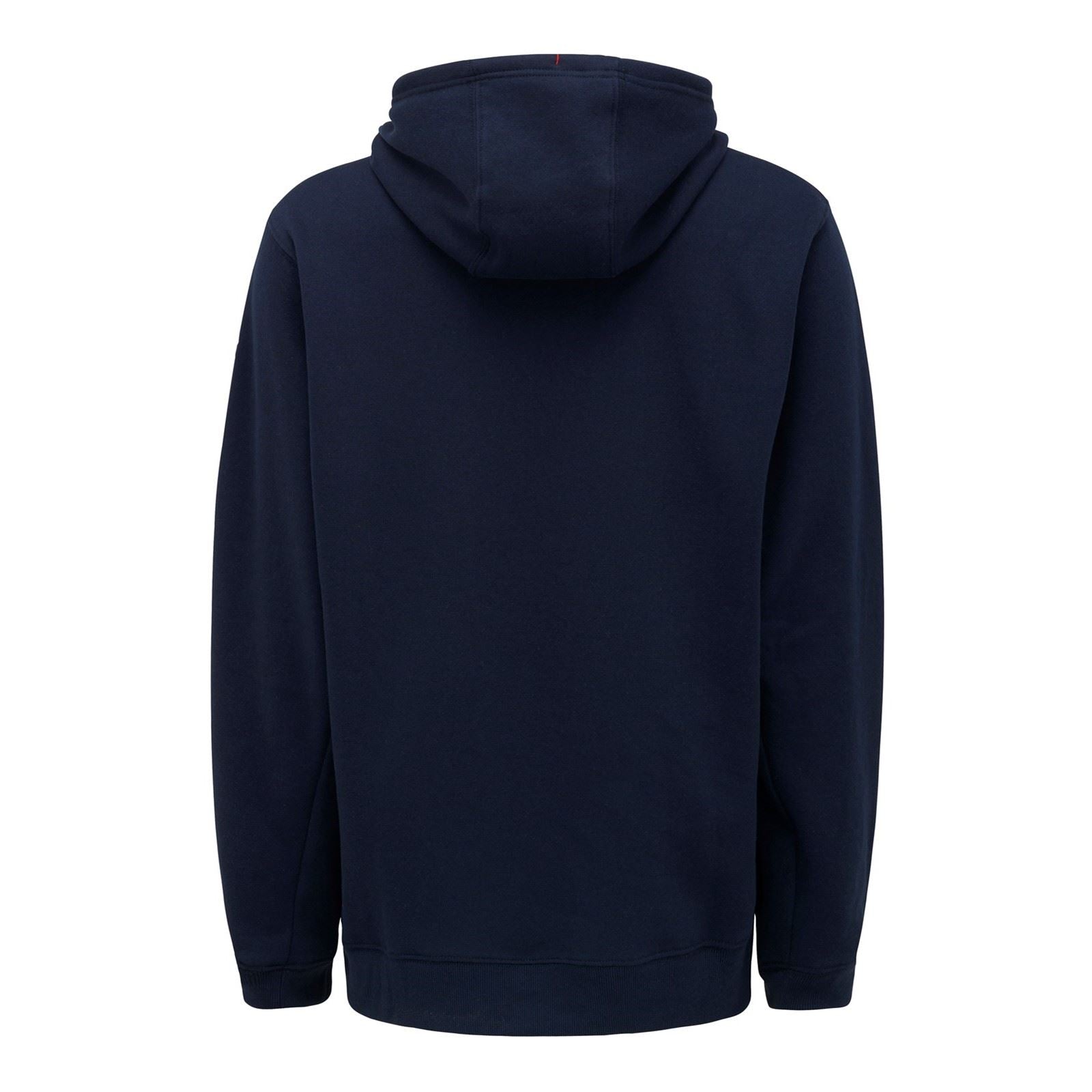 Hard Yakka Men's Brushed Fleece Hoodie in Navy
