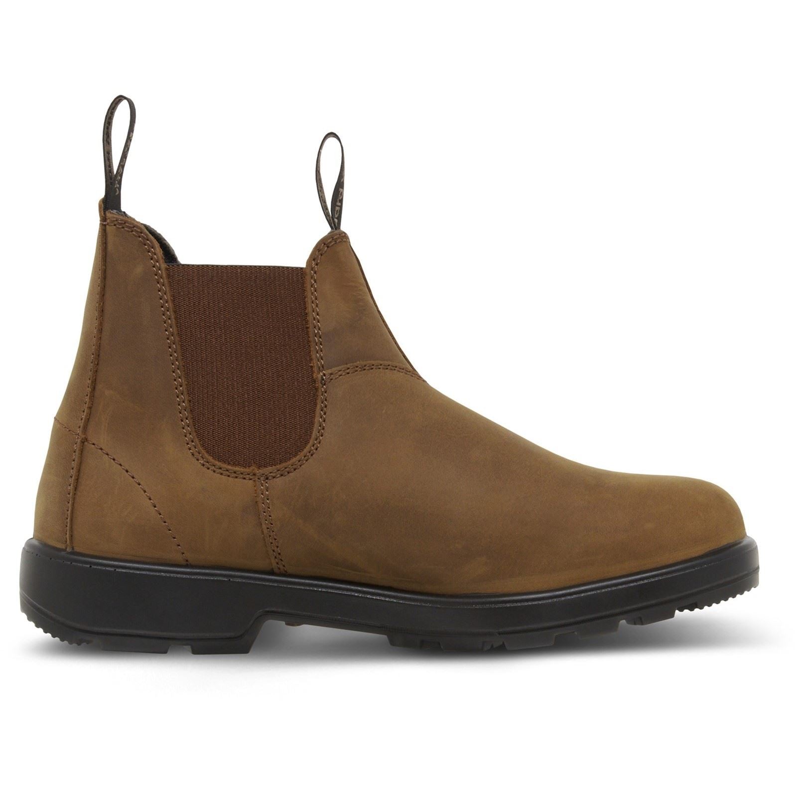 Hard Yakka Men's Brunswick Nubuck Boots in Saddle Brown Nubuck
