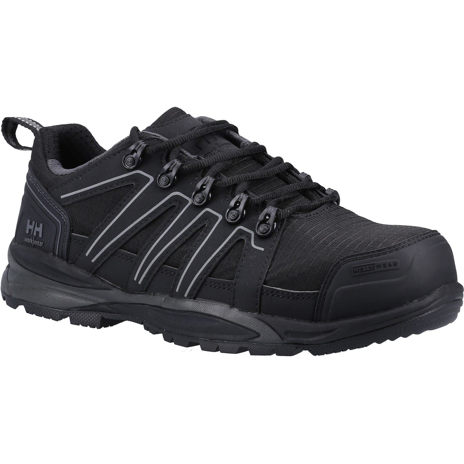 Helly Hansen Workwear Unisex Manchester Low S3 Safety Trainer in Black/Grey