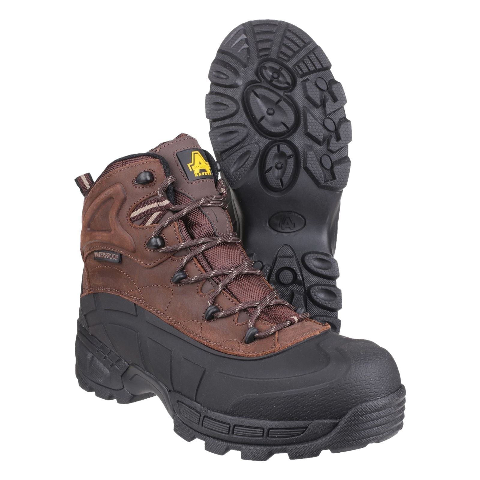 Amblers Safety FS430 Orca Hybrid Waterproof Non-Metal Safety Boot in Brown