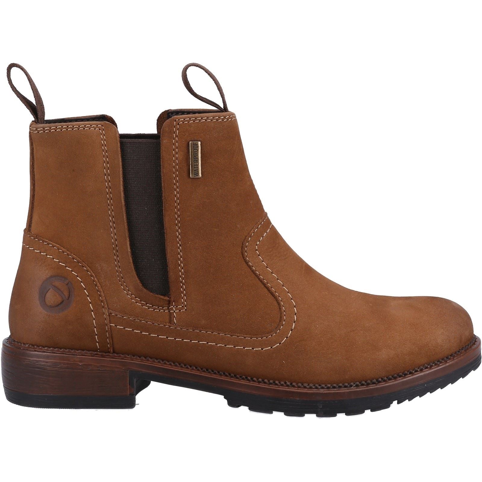 Cotswold Women's Laverton Ankle Boot in Tan