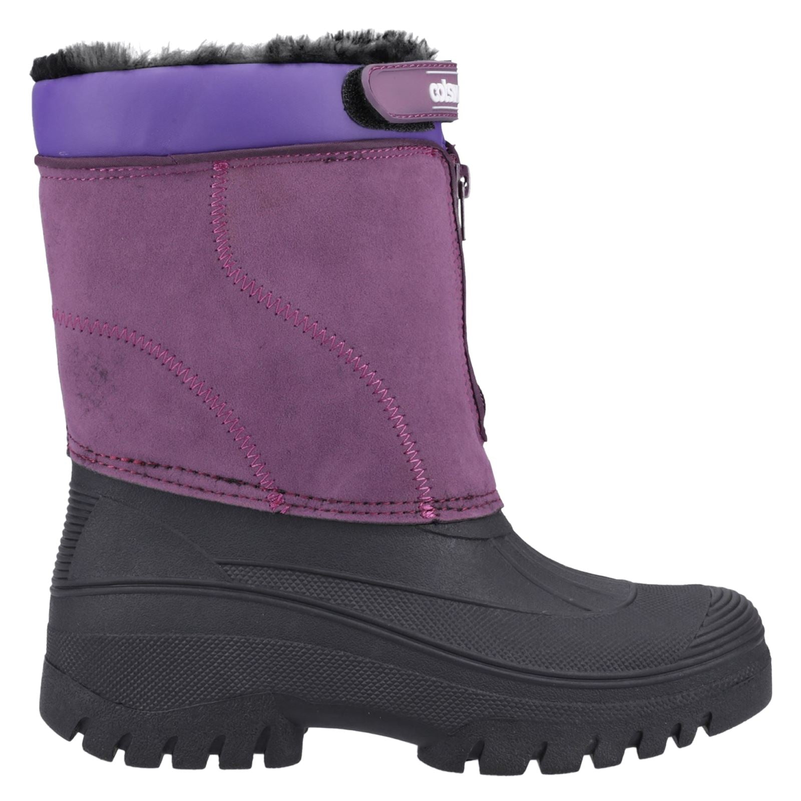 Cotswold Women's Venture Waterproof Winter Boot in Purple