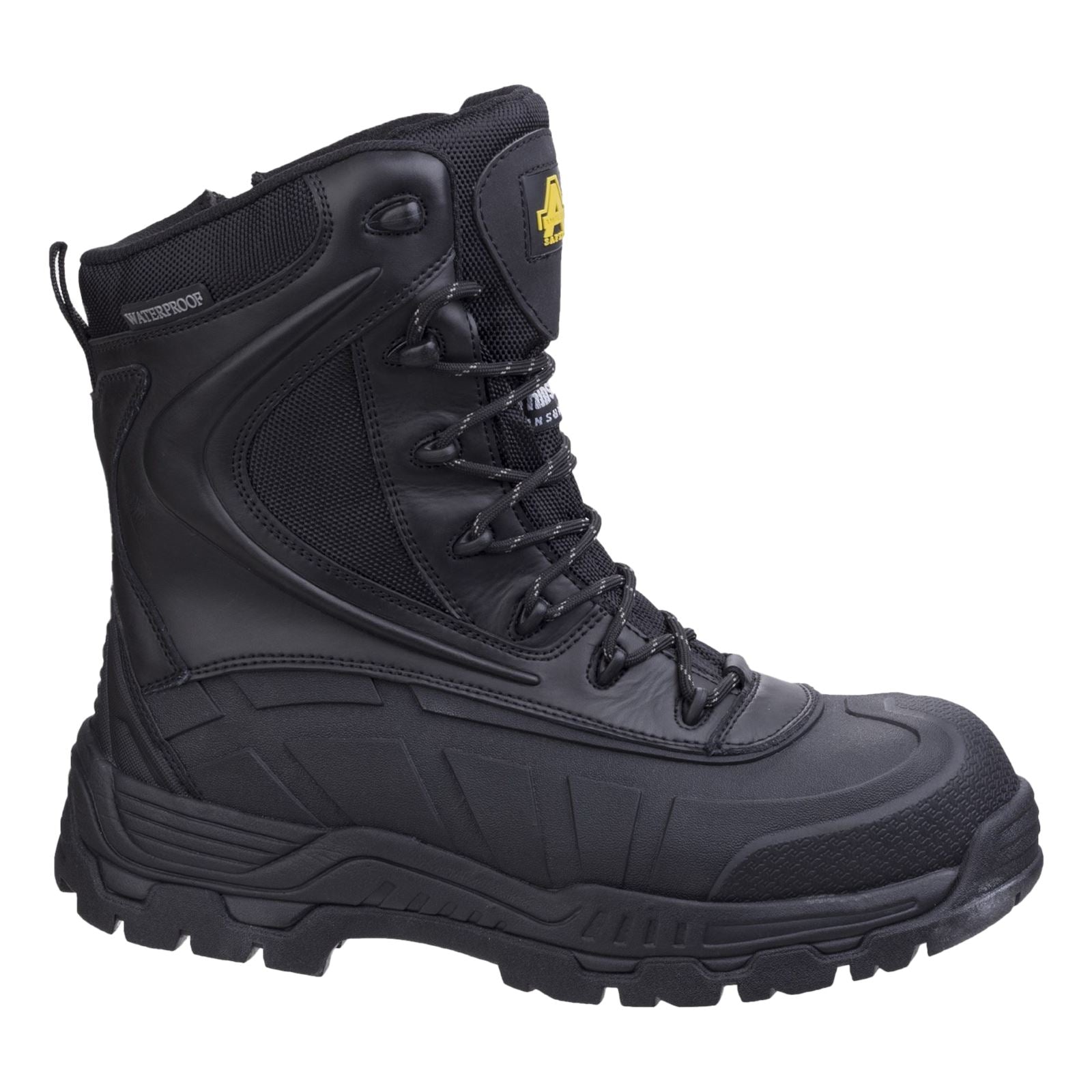 Amblers Safety AS440 Hybrid Metal Free Hi-leg Waterproof Safety Boot in Black