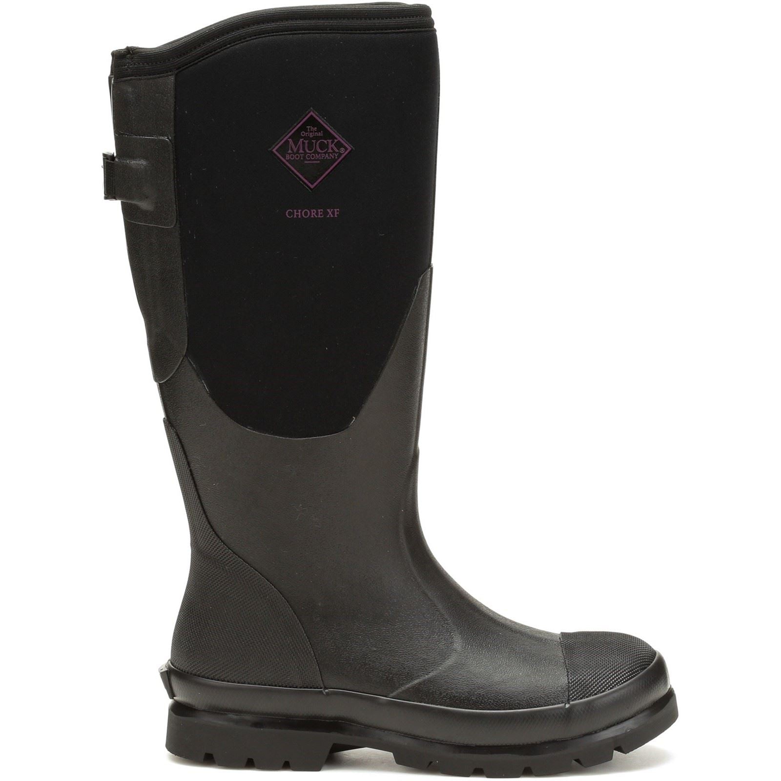 Muck Boots Women's Chore Adjustable Tall Boot in Black