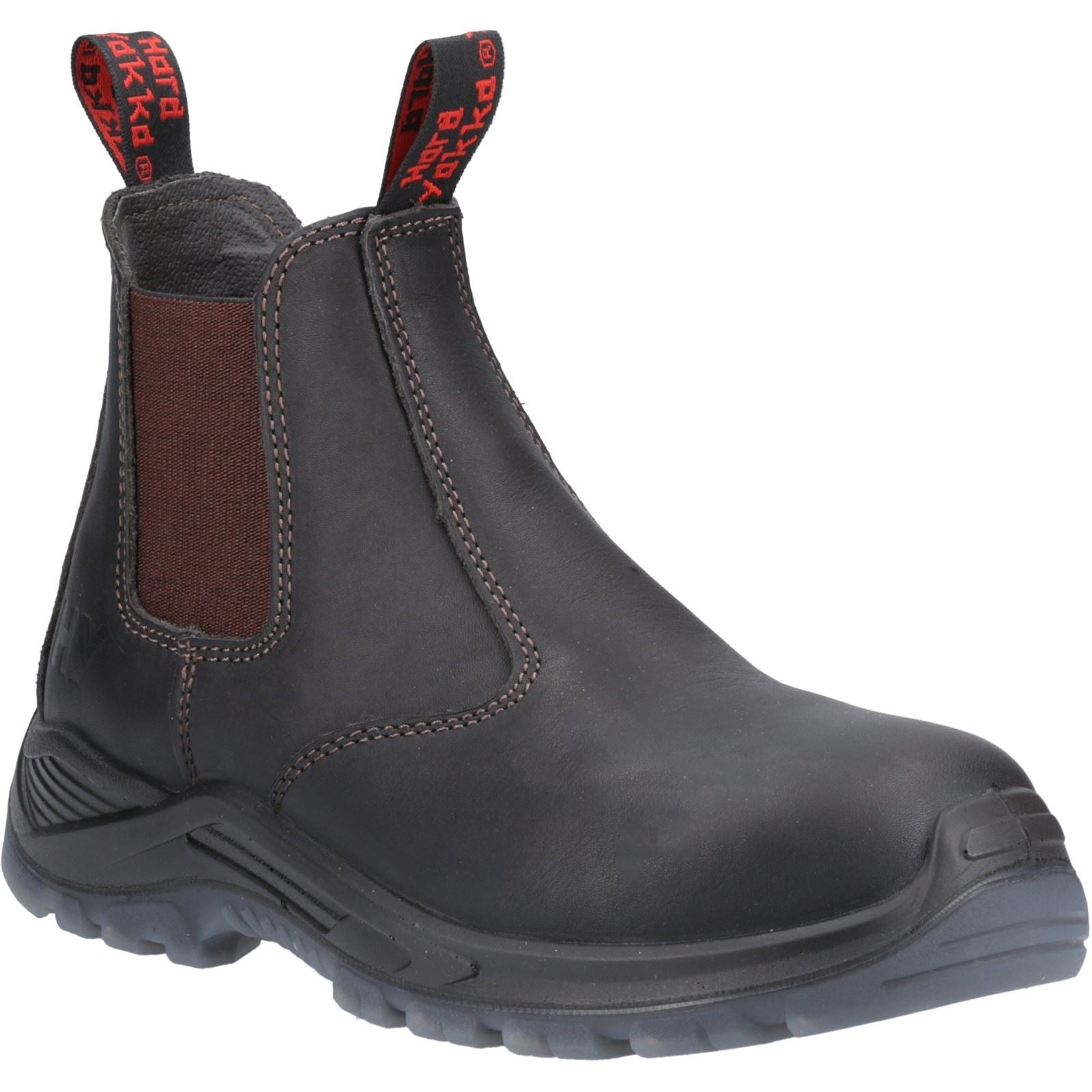 Hard Yakka Men's Banjo Elastic Gusset Safety Dealer in Brown