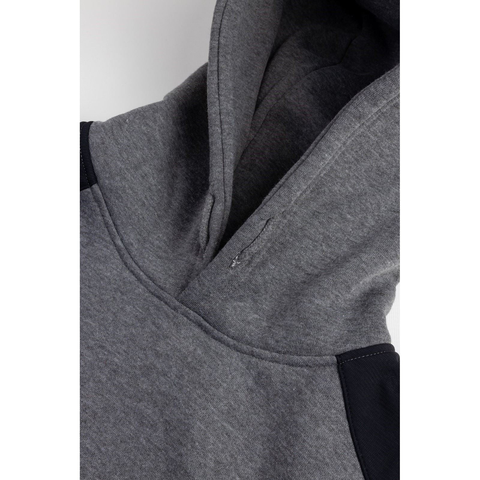 Caterpillar Men's Essentials Hooded Sweatshirt in Dark Heather Grey