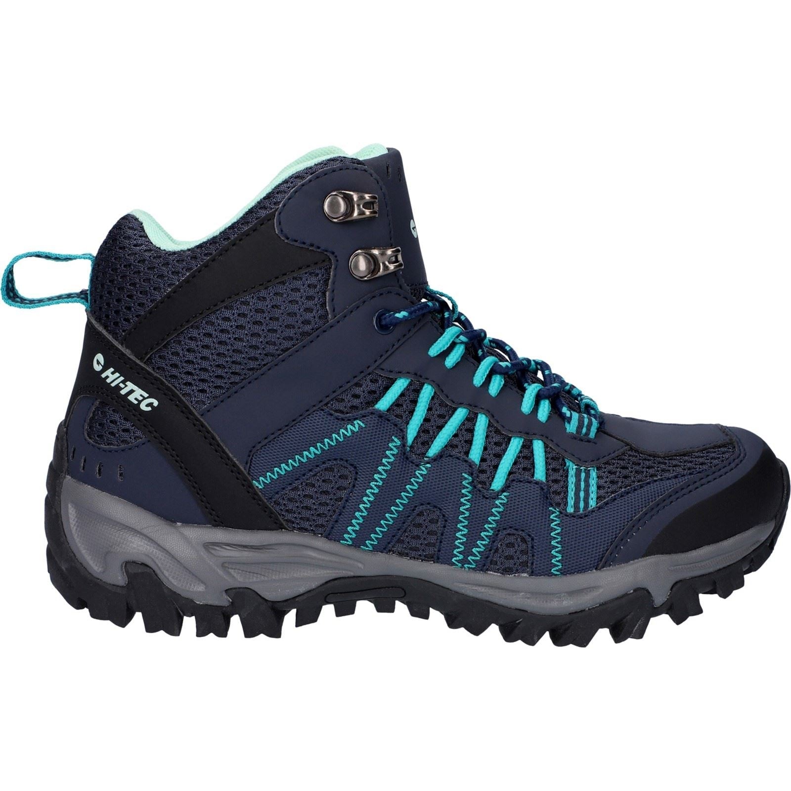 Hi-Tec Jaguar Mid Polyester Women's Sky Captain/Navigate Hiking Boots