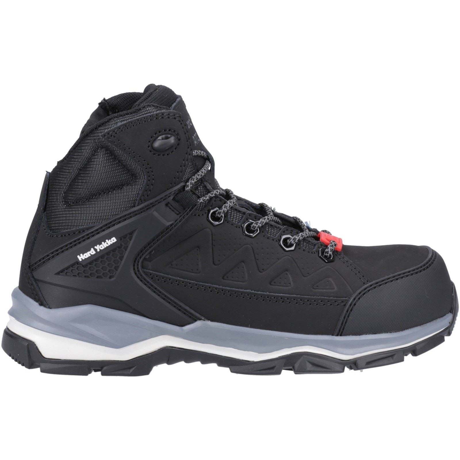 Hard Yakka Unisex Atomic PR Hybrid Side Zip Safety Boot in Black