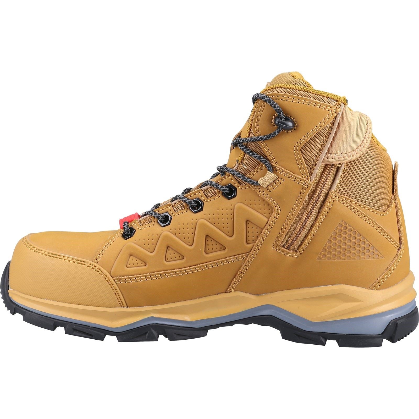 Hard Yakka Unisex Atomic PR Hybrid Side Zip Safety Boot in Wheat