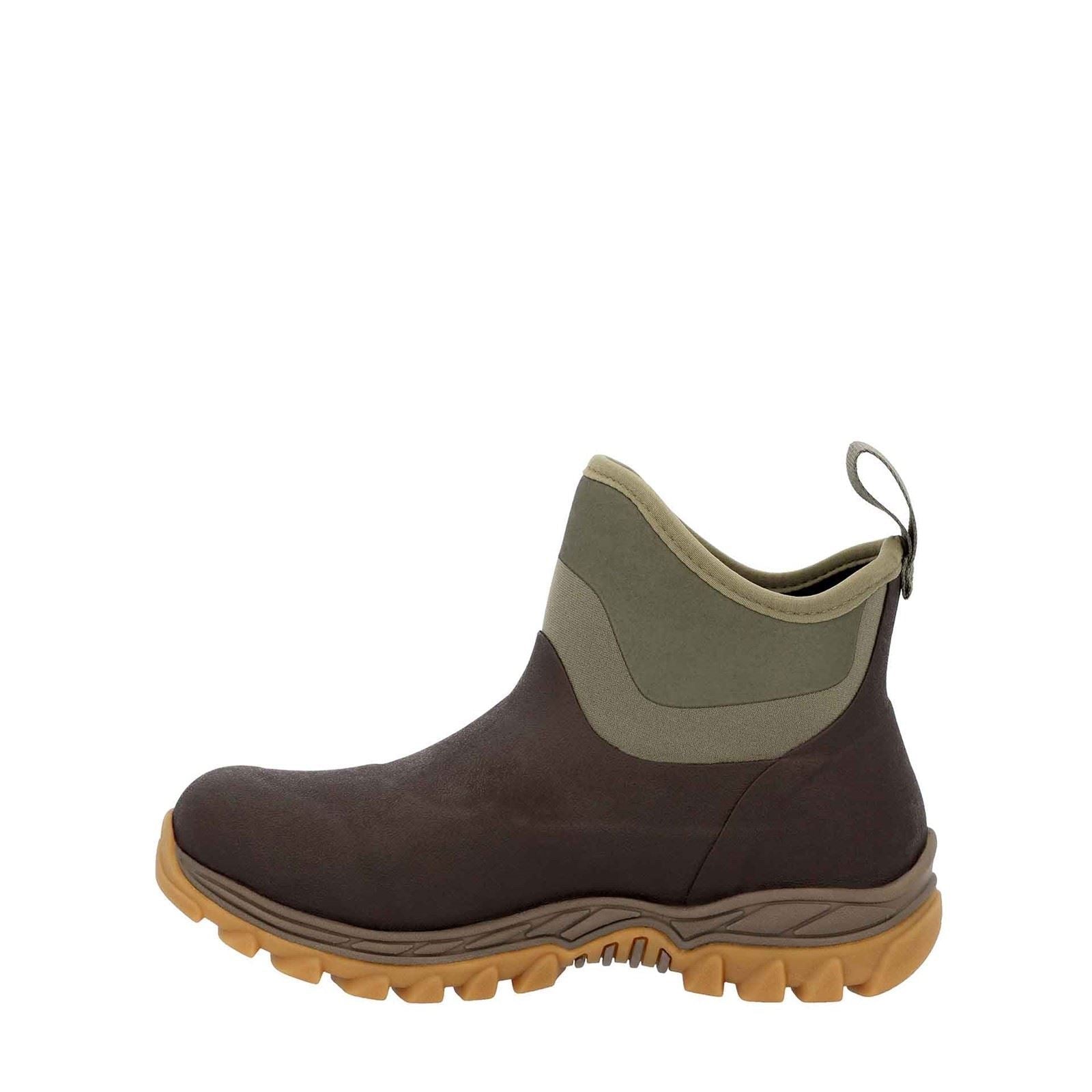 Muck Boots Women's Arctic Sport II Ankle Boot in Dark Brown/Olive