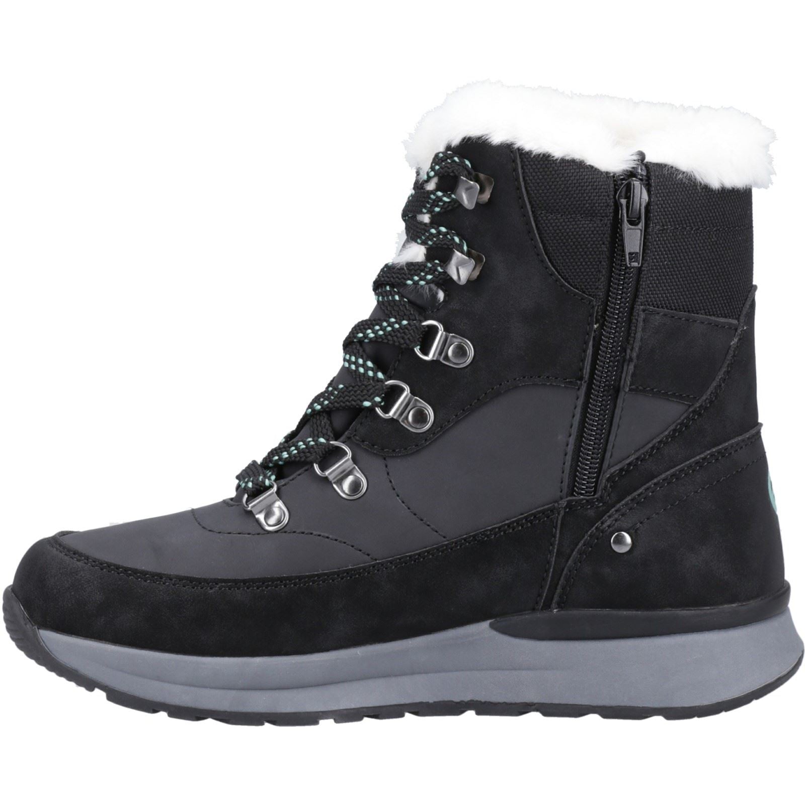 Cotswold Sheephouse Textile Women's Black Hiking Boots