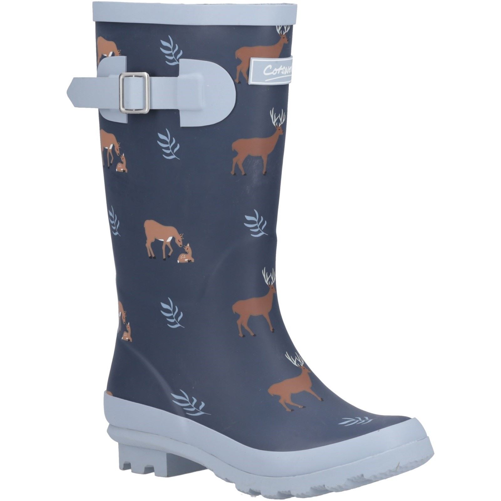 Cotswold Woodland Rubber Junior Deers Wellington Boots