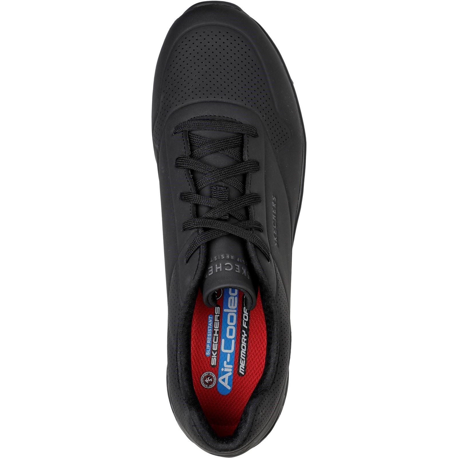 Skechers Workwear Work Relaxed Fit: Uno SR - Sutal Men's Black Safety Trainers